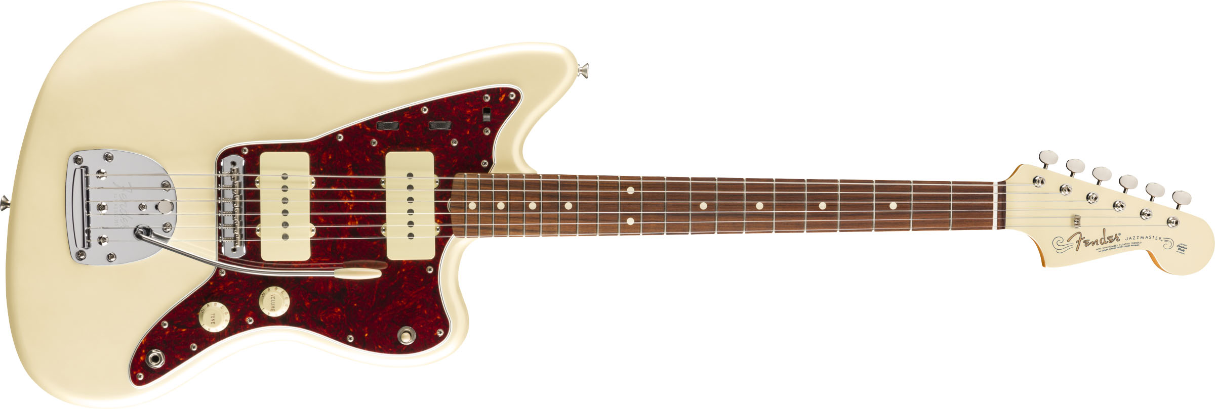 Vintera® '60s Jazzmaster®, Pau Ferro Fingerboard, Olympic White - Image 2