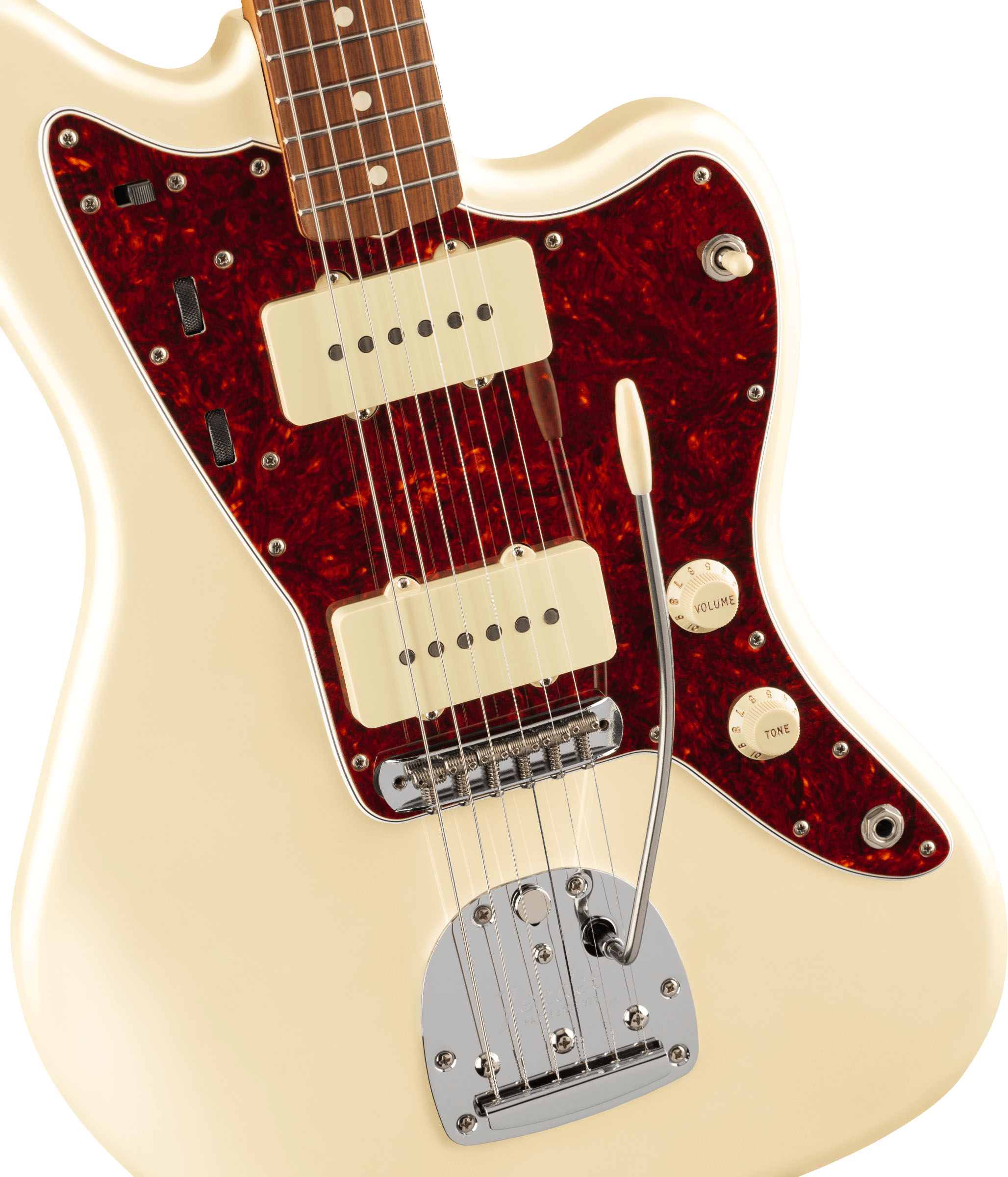 Vintera® '60s Jazzmaster®, Pau Ferro Fingerboard, Olympic White - Image 4