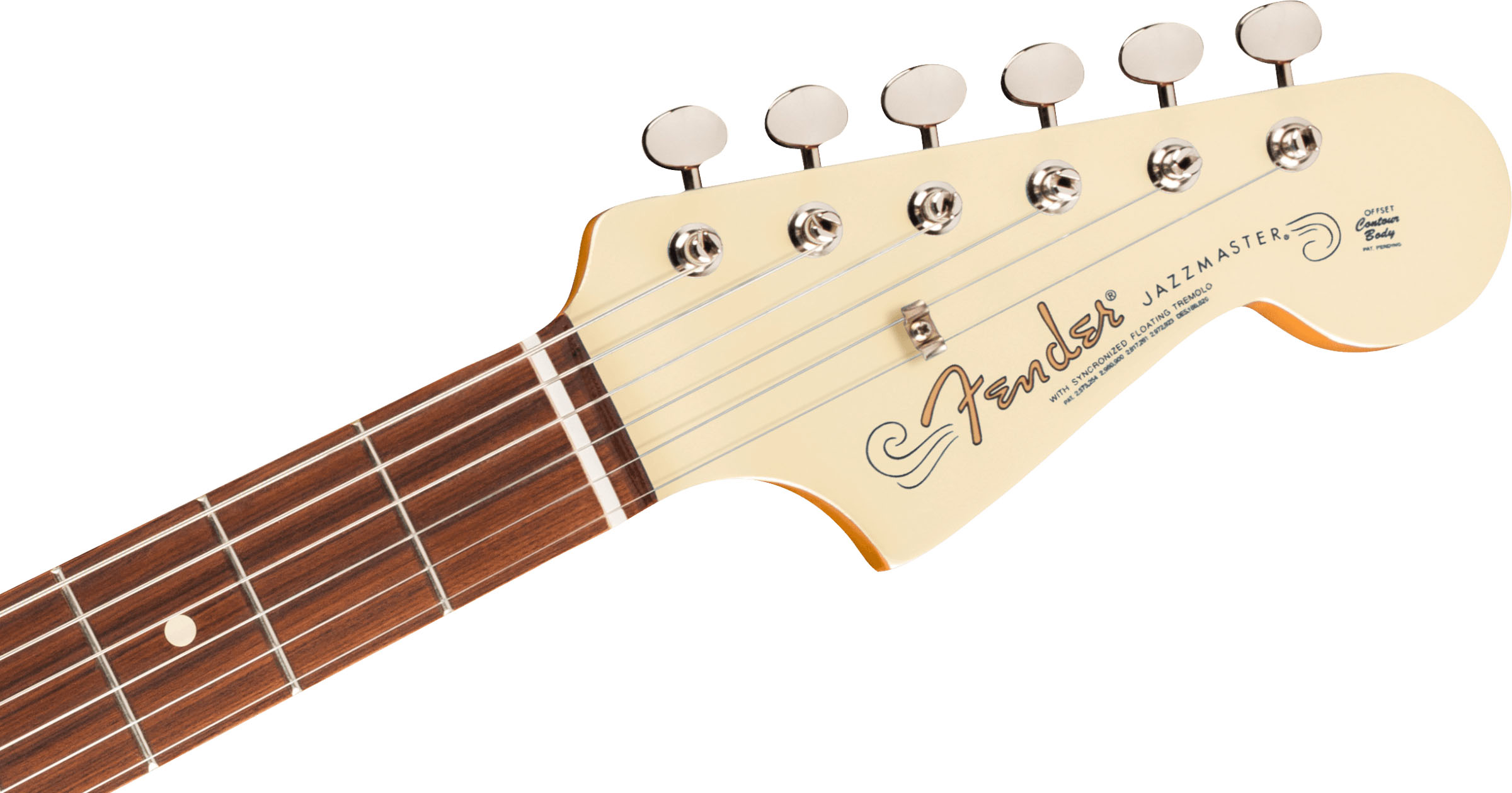Vintera® '60s Jazzmaster®, Pau Ferro Fingerboard, Olympic White - Image 6