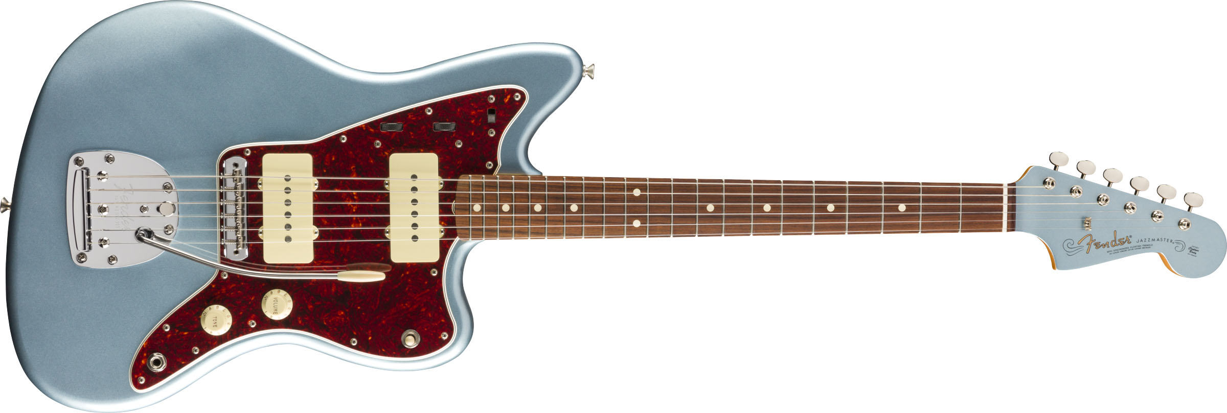 Vintera® '60s Jazzmaster®, Pau Ferro Fingerboard, Ice Blue Metallic - Image 2