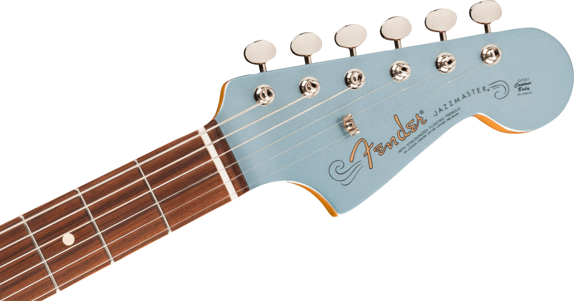 Vintera® '60s Jazzmaster®, Pau Ferro Fingerboard, Ice Blue Metallic - Image 6
