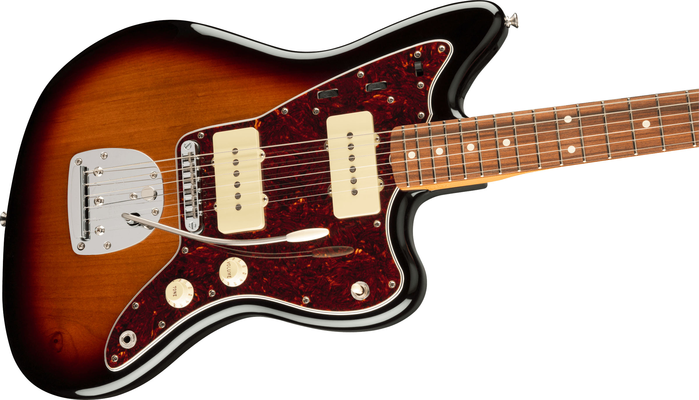 Vintera® '60s Jazzmaster® Modified, Pau Ferro Fingerboard, 3-Color Sunburst - Image 5