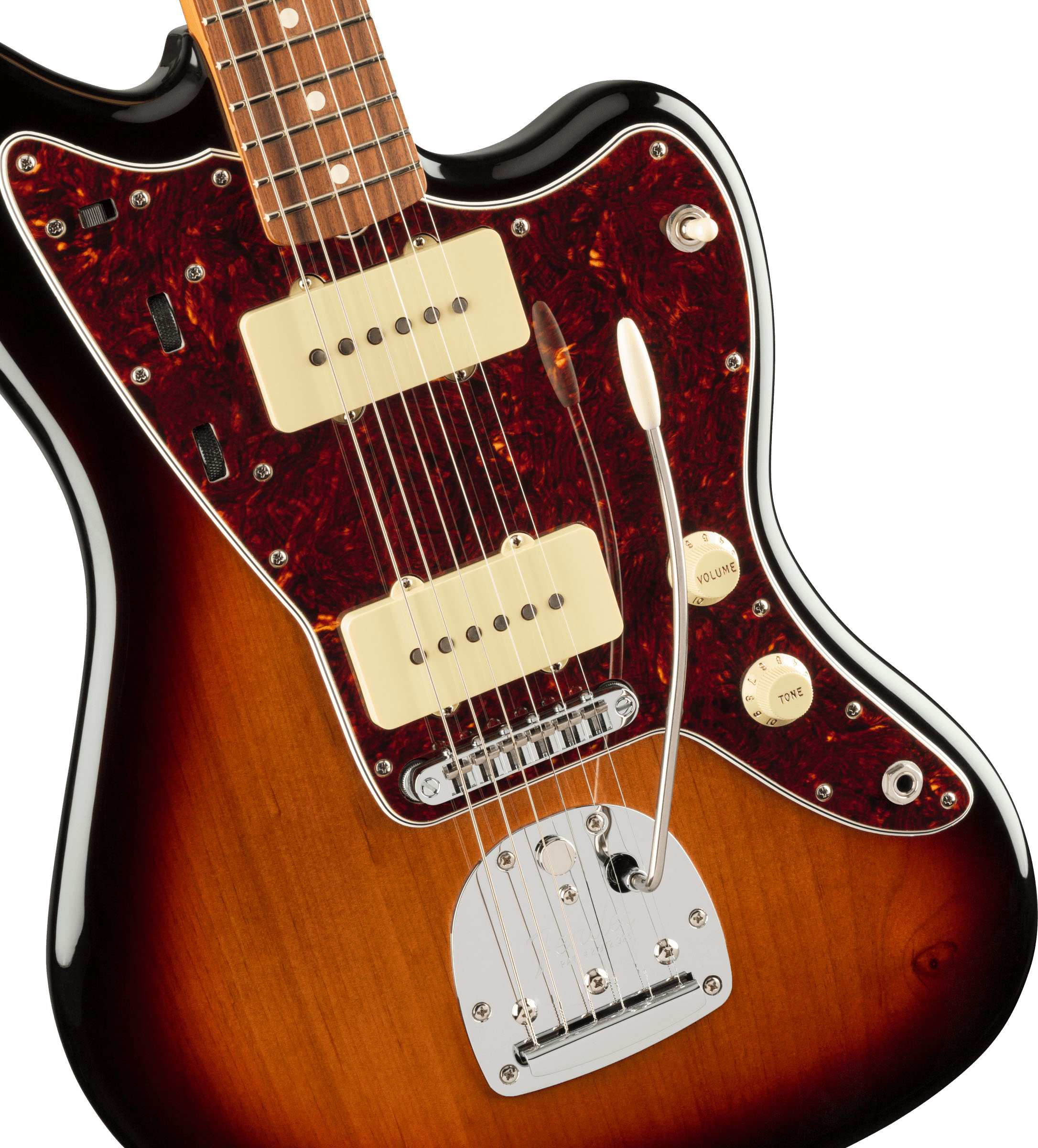 Vintera® '60s Jazzmaster® Modified, Pau Ferro Fingerboard, 3-Color Sunburst - Image 4