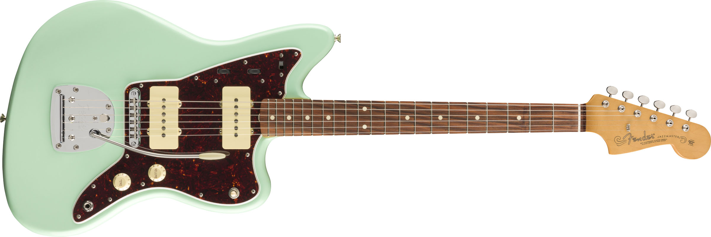 Vintera® '60s Jazzmaster® Modified, Pau Ferro Fingerboard, Surf Green - Image 2
