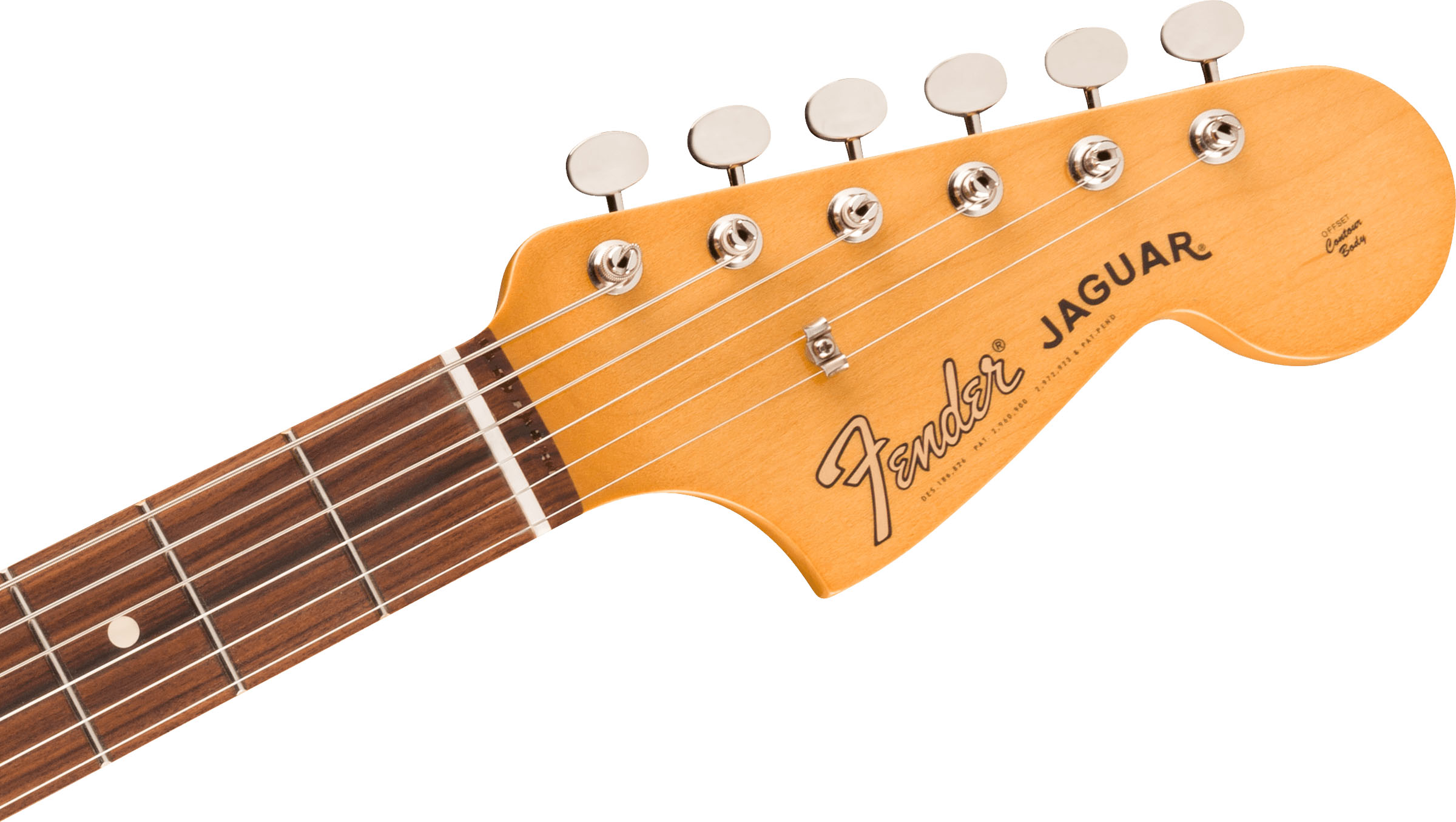 Vintera® '60s Jaguar®, Pau Ferro Fingerboard, 3-Color Sunburst - Image 6