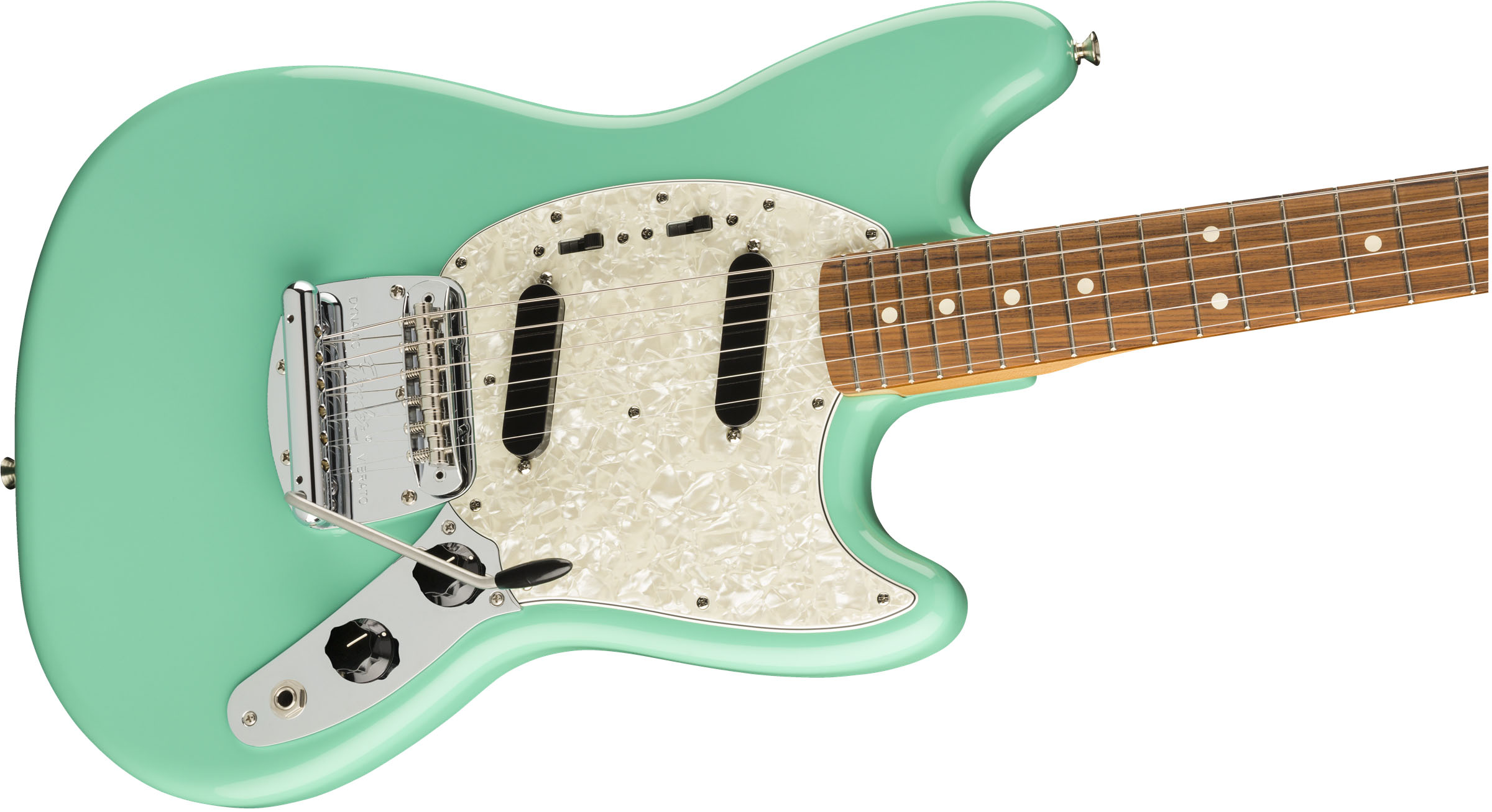Vintera® '60s Mustang®, Pau Ferro Fingerboard, Sea Foam Green - Image 5