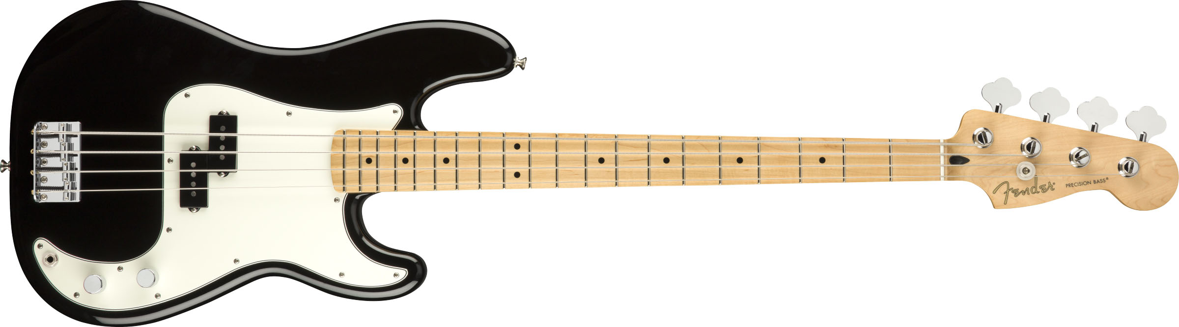 Player Precision Bass®, Maple Fingerboard, Black - Image 2