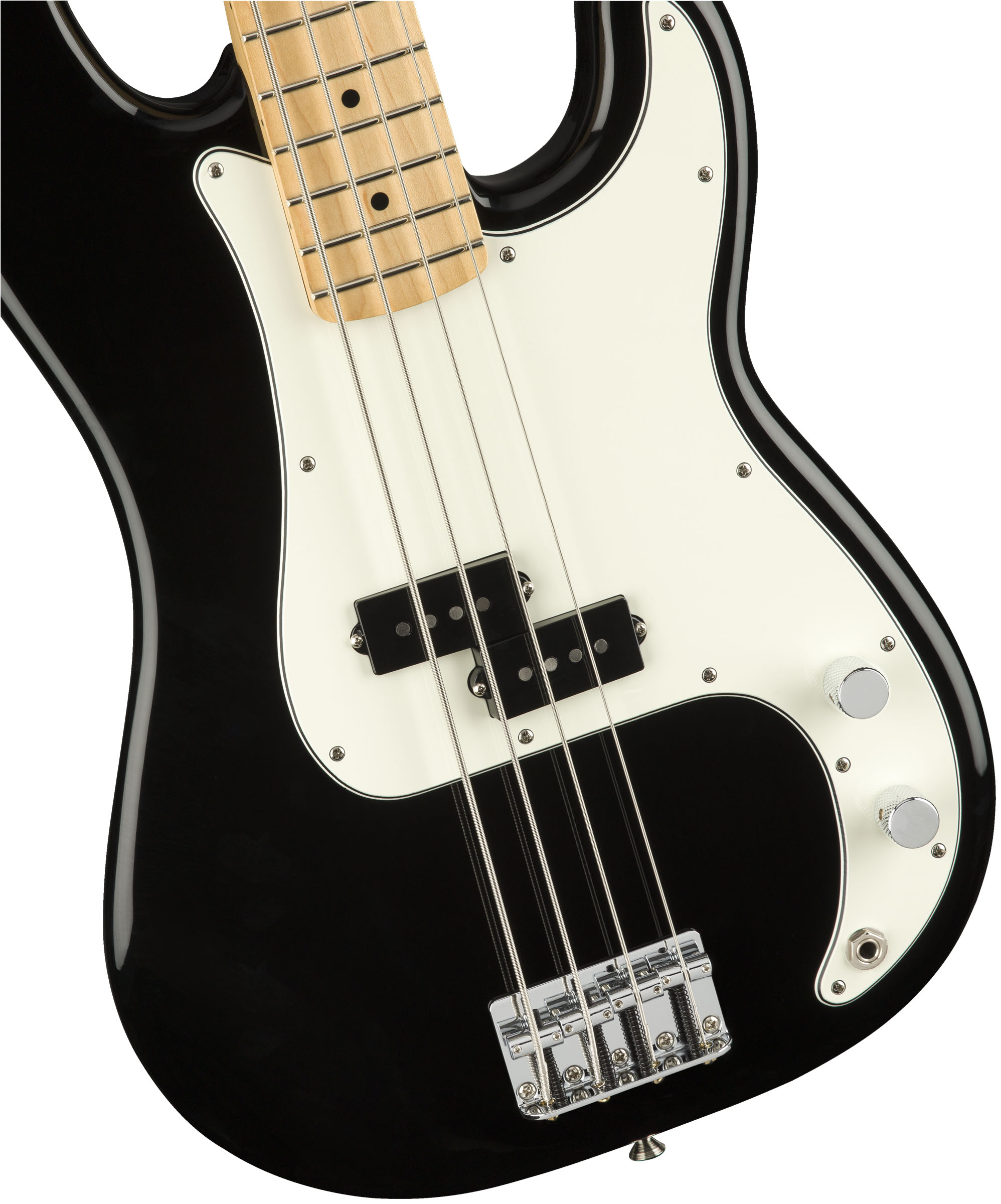 Player Precision Bass®, Maple Fingerboard, Black - Image 4