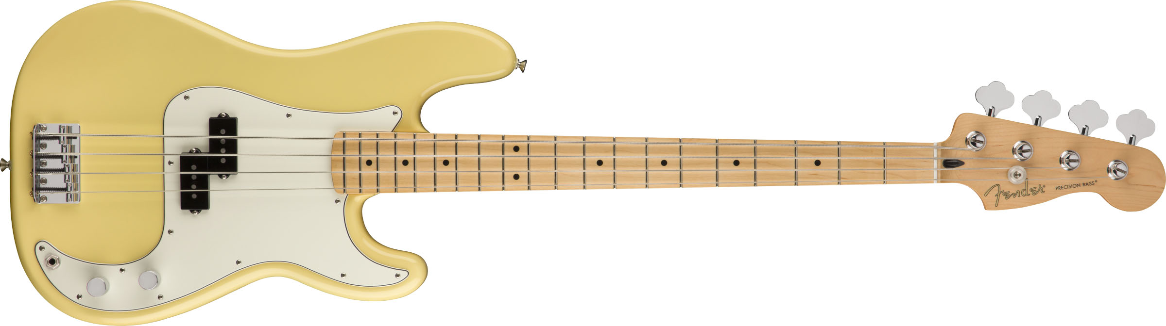 Player Precision Bass®, Maple Fingerboard, Buttercream - Image 2