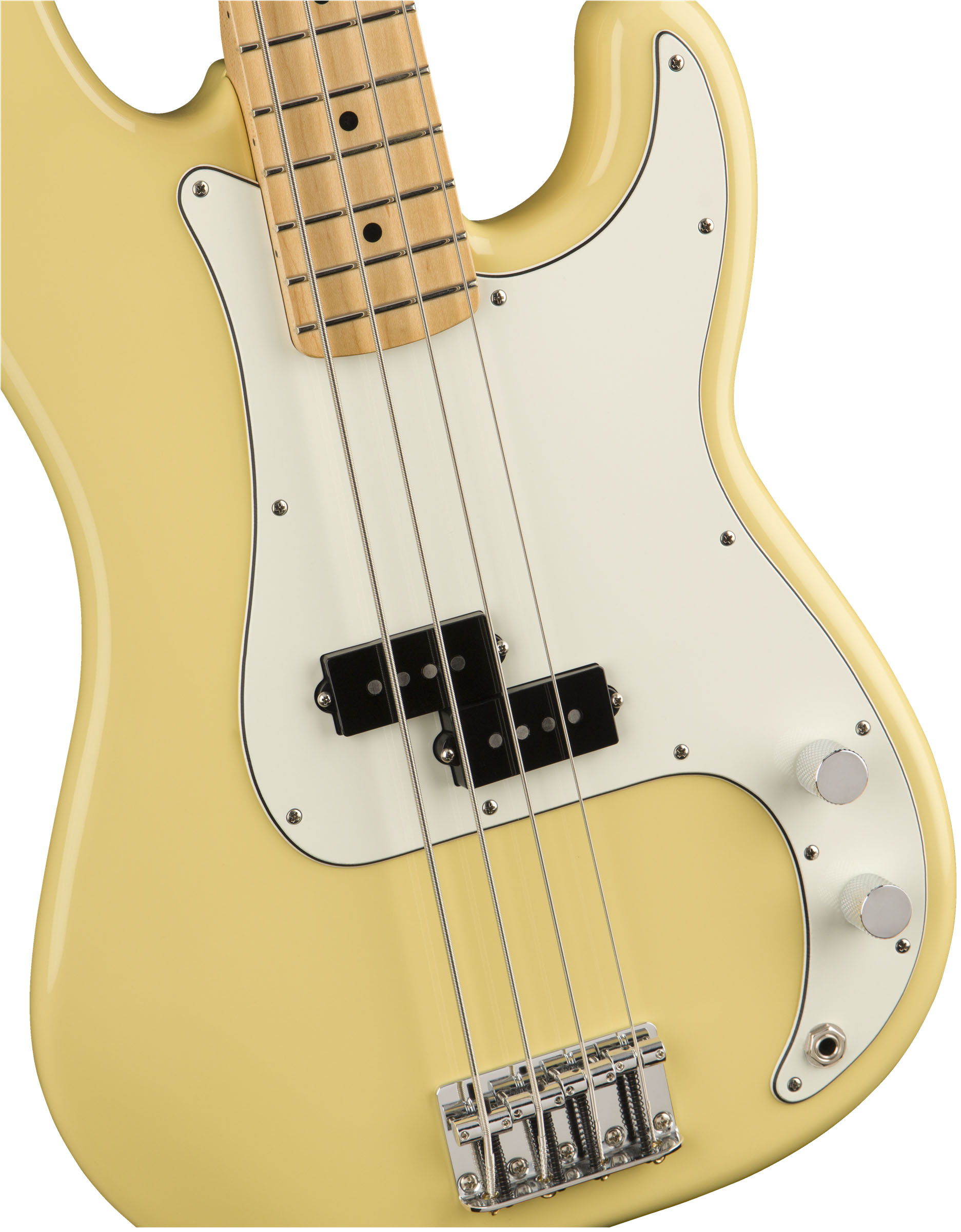 Player Precision Bass®, Maple Fingerboard, Buttercream - Image 4