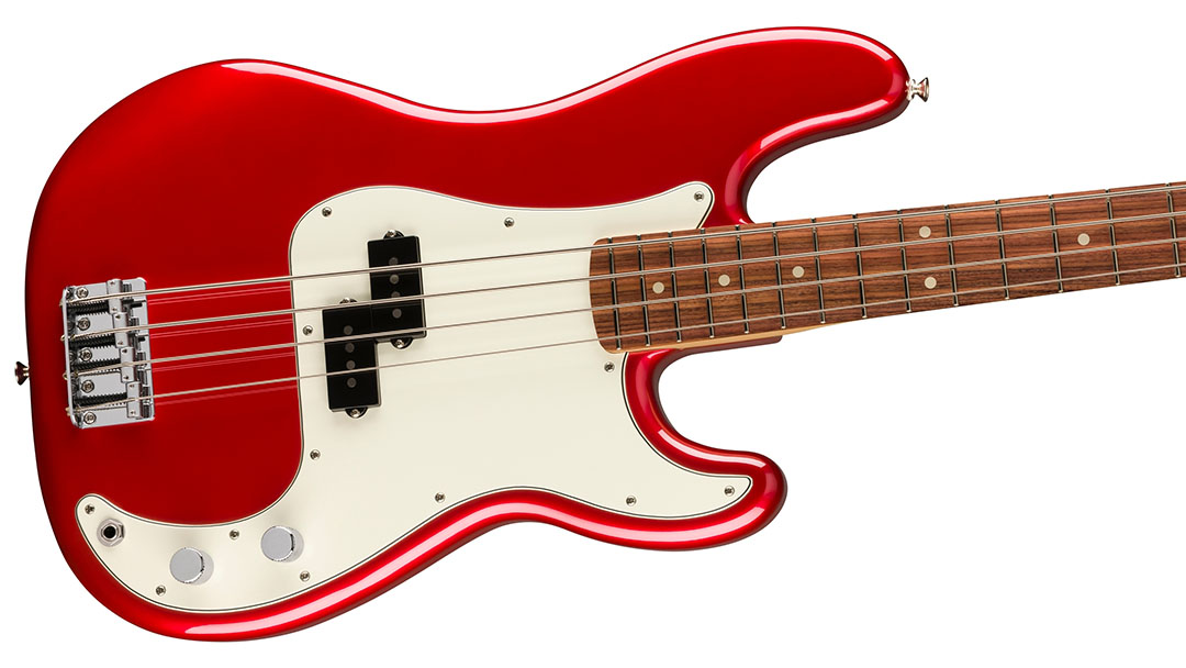 Player Precision Bass®, Pau Ferro Fingerboard, Candy Apple Red - Image 5