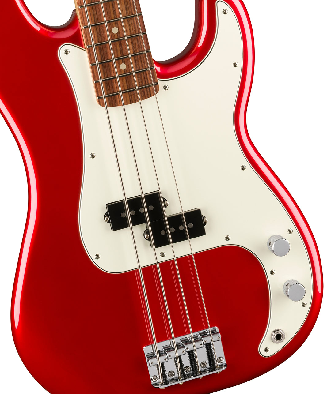 Player Precision Bass®, Pau Ferro Fingerboard, Candy Apple Red - Image 4