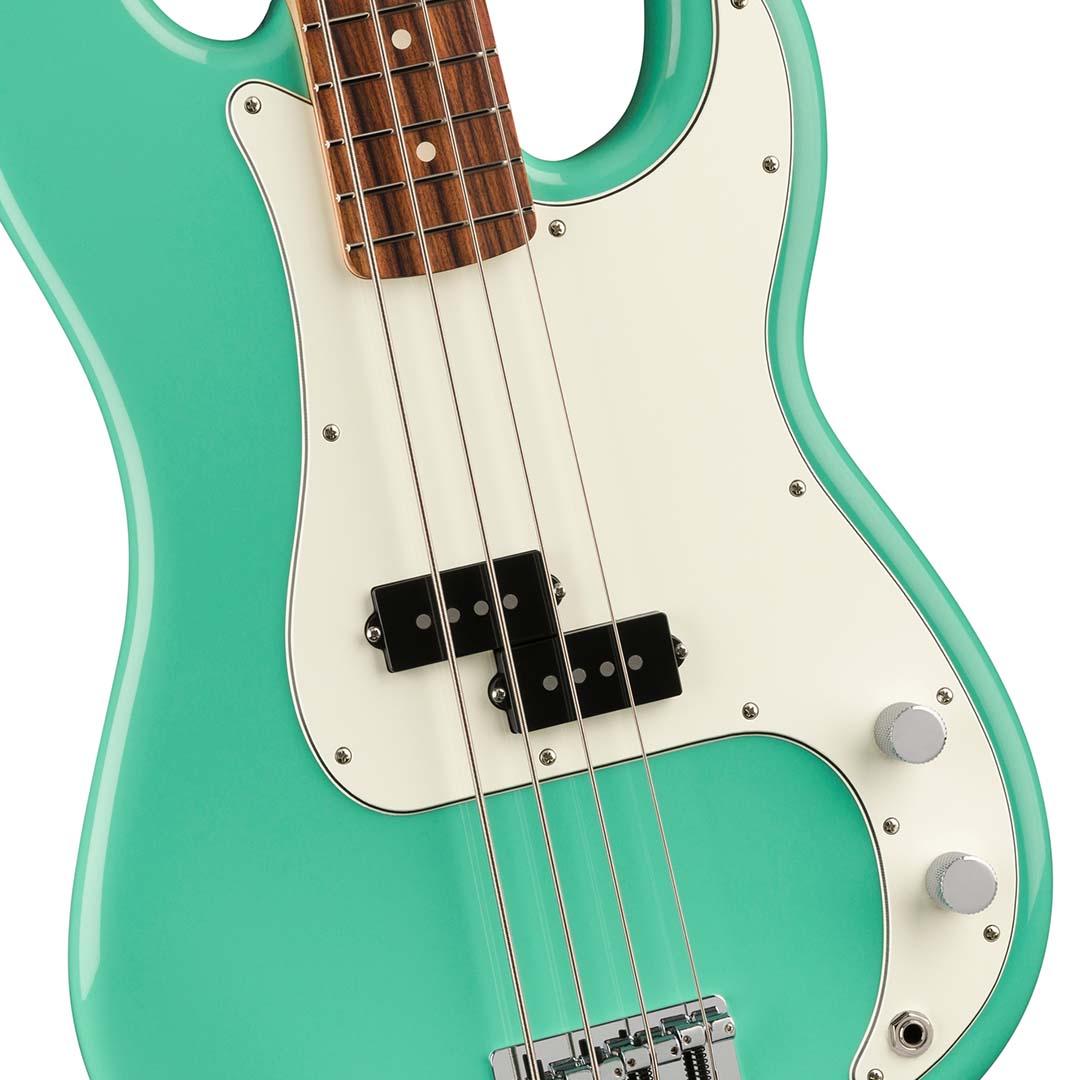 Player Precision Bass®, Pau Ferro Fingerboard, Sea Foam Green - Image 4
