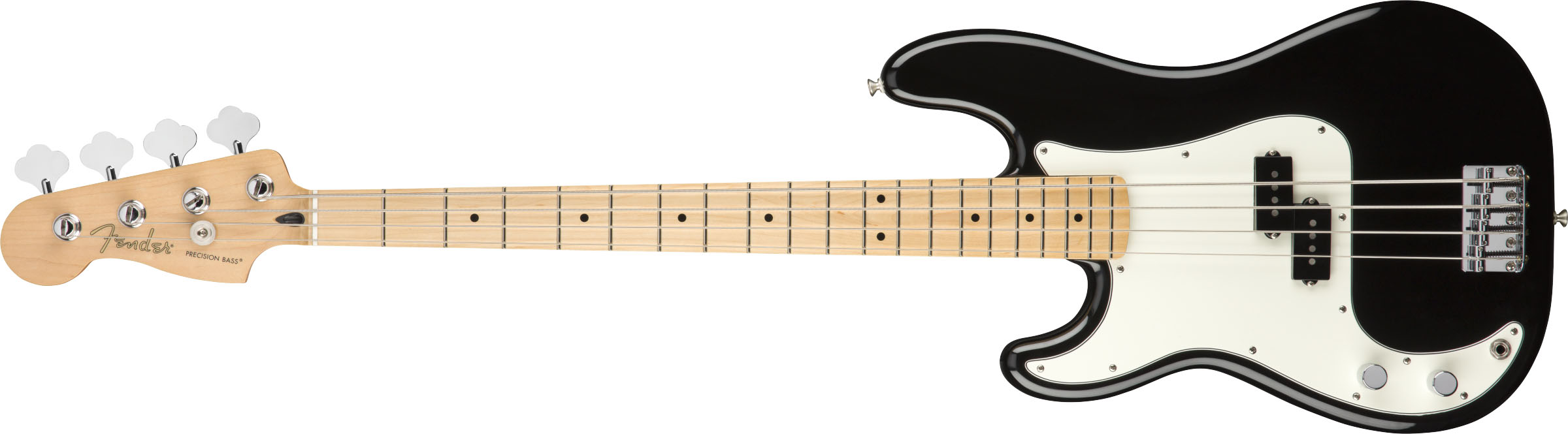 Player Precision Bass® Left-Handed, Maple Fingerboard, Black - Image 2