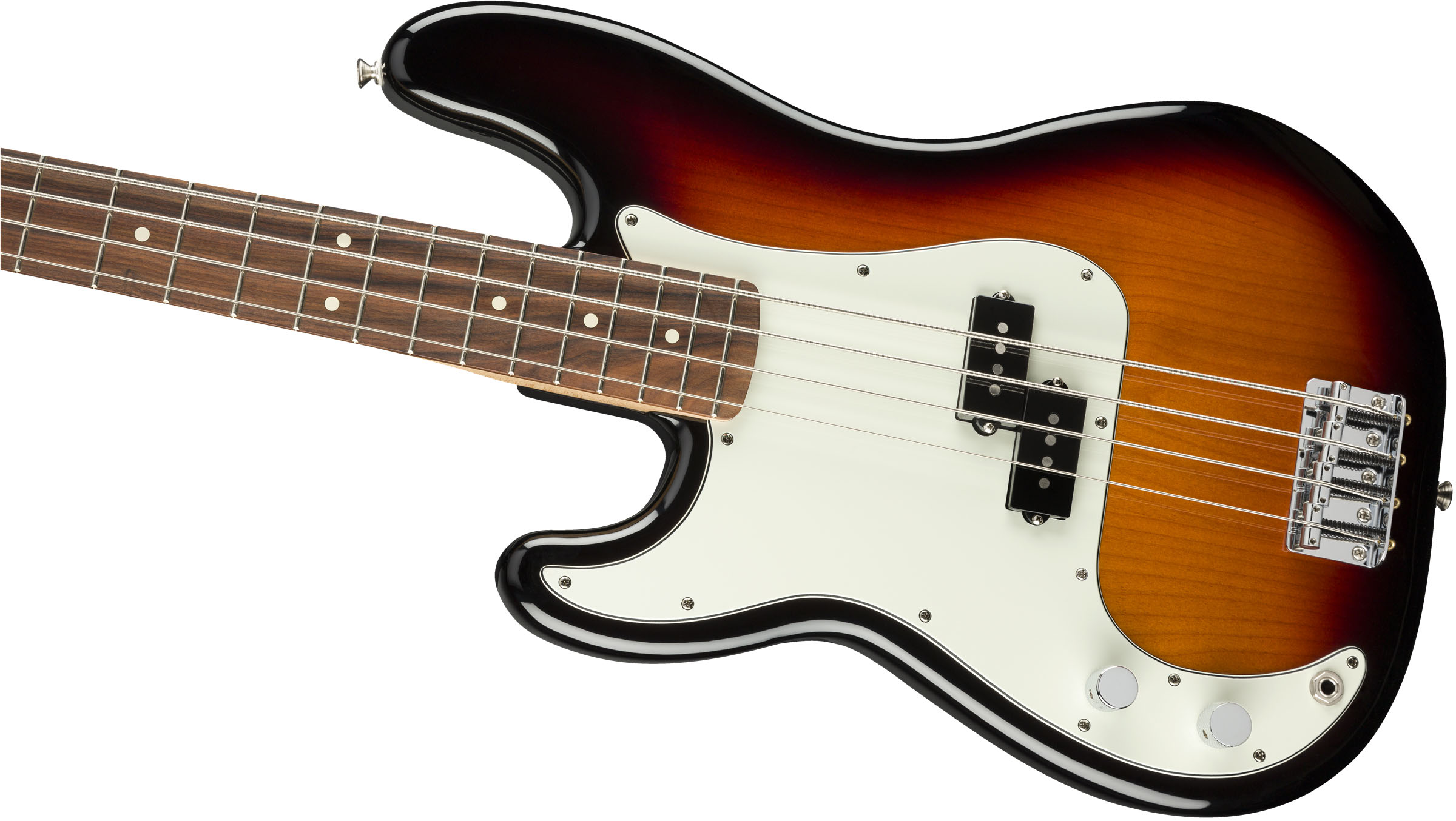 Player Precision Bass® Left-Handed, Pau Ferro Fingerboard, 3-Color Sunburst - Image 5