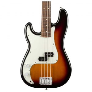 Player Precision Bass® Left-Handed, Pau Ferro Fingerboard, 3-Color Sunburst