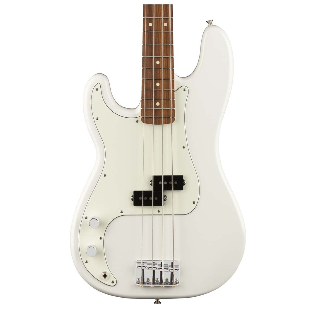 Player Precision Bass® Left-Handed, Pau Ferro Fingerboard, Polar White
