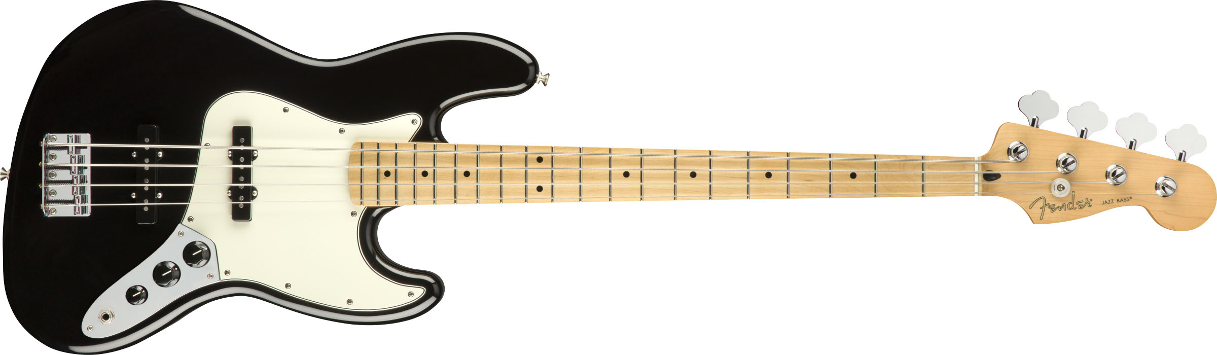 Player Jazz Bass®, Maple Fingerboard, Black - Image 2