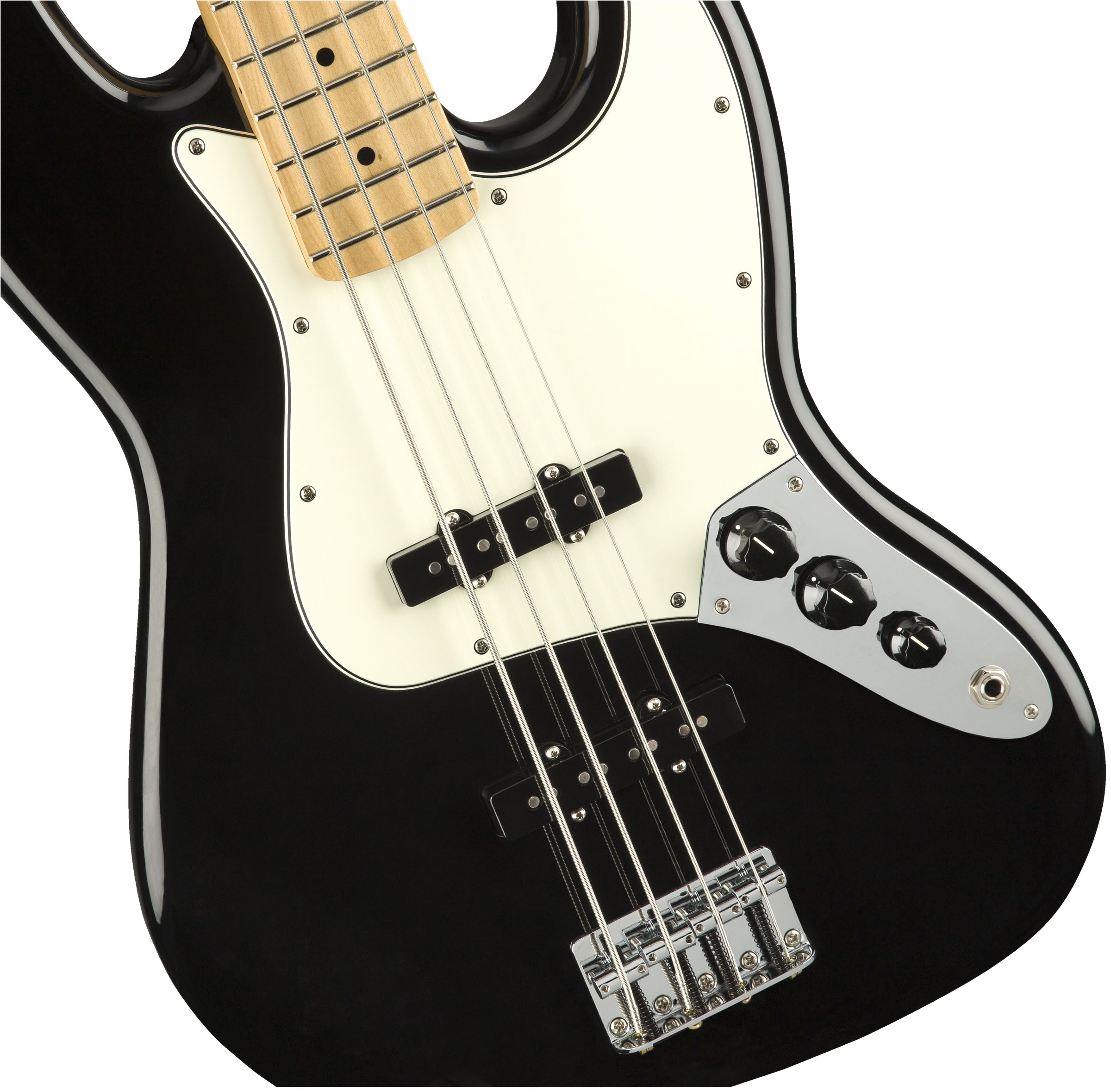 Player Jazz Bass®, Maple Fingerboard, Black - Image 4
