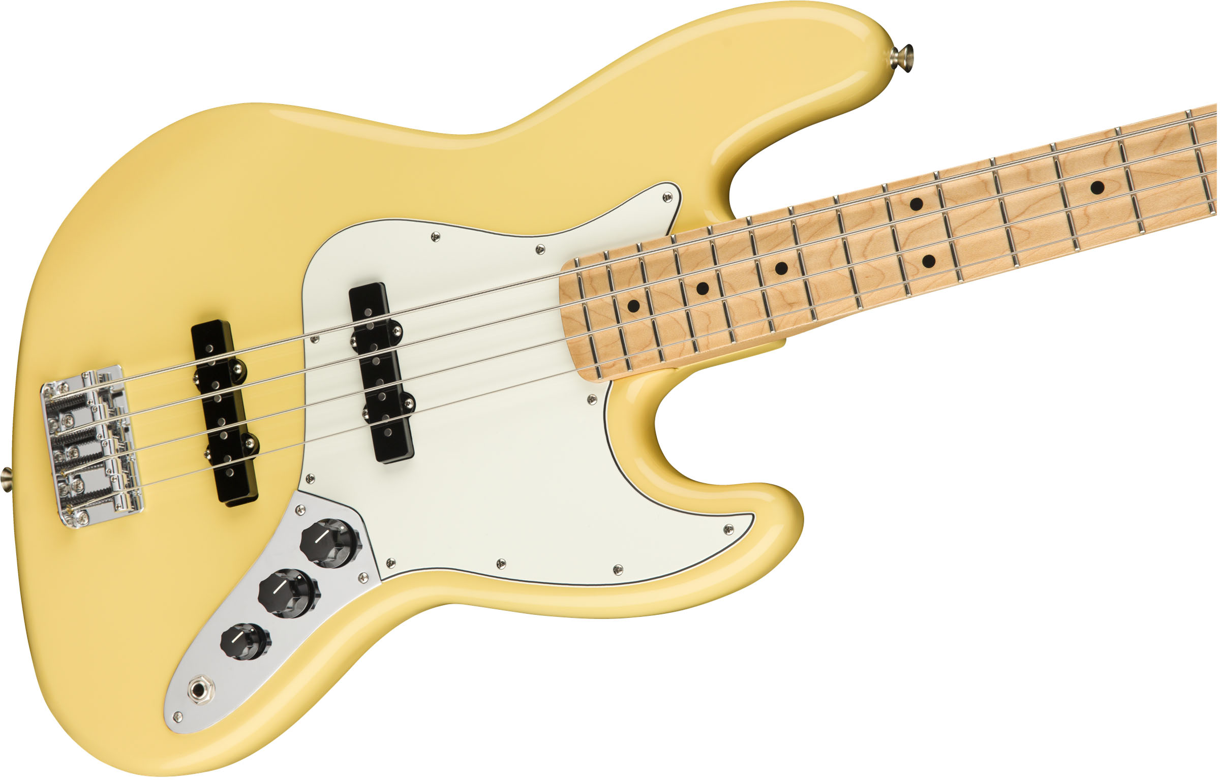 Player Jazz Bass®, Maple Fingerboard, Buttercream - Image 5