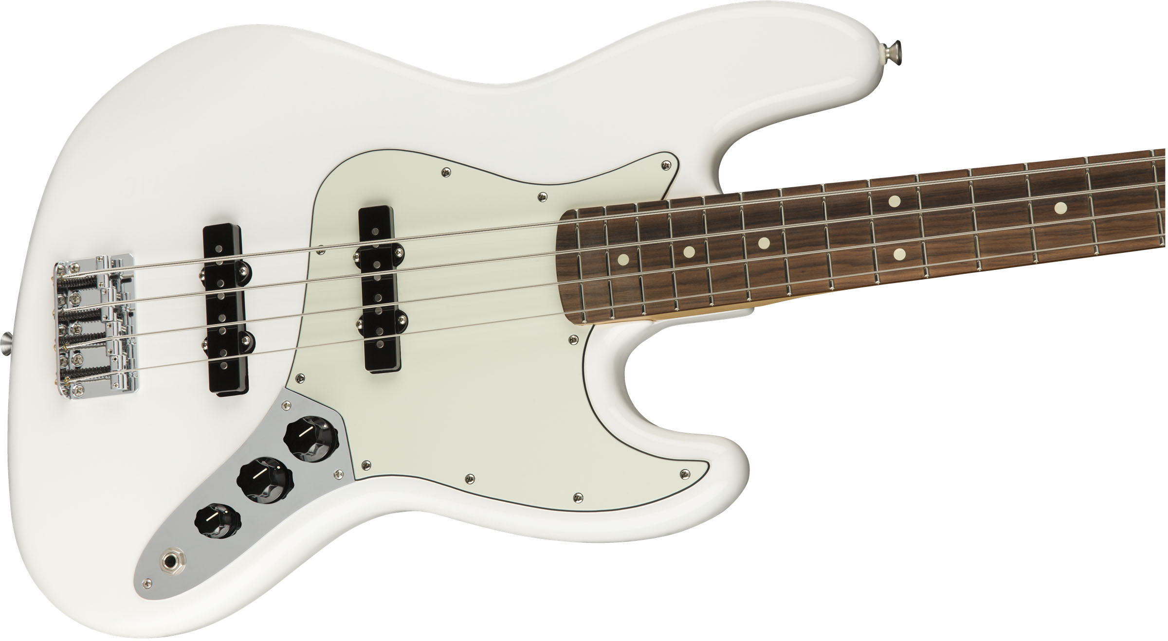 Player Jazz Bass®, Pau Ferro Fingerboard, Polar White - Image 5