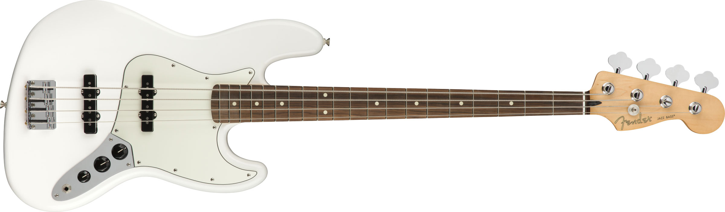 Player Jazz Bass®, Pau Ferro Fingerboard, Polar White - Image 2