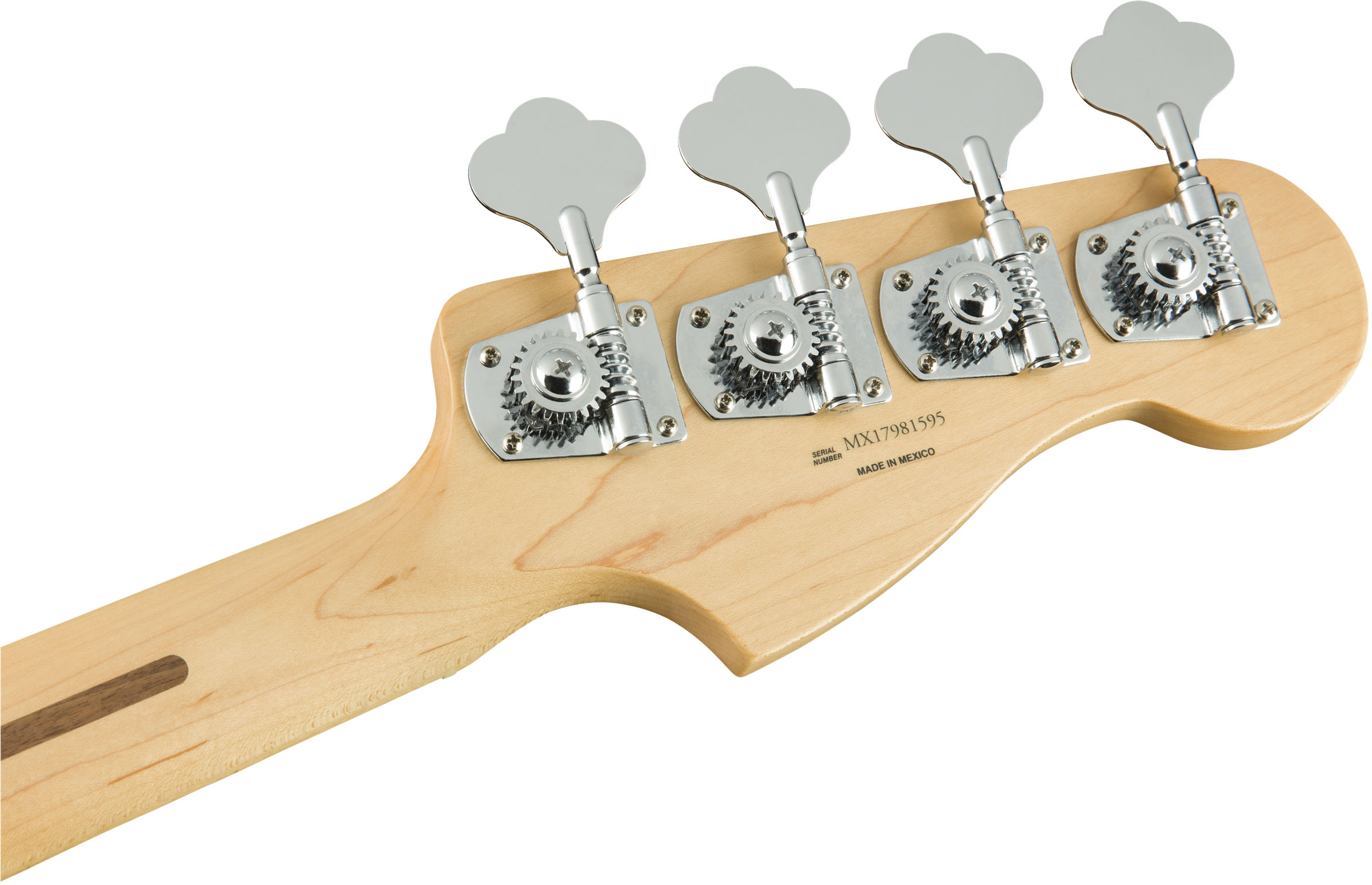 Player Jazz Bass® Left-Handed, Maple Fingerboard, Polar White - Image 5