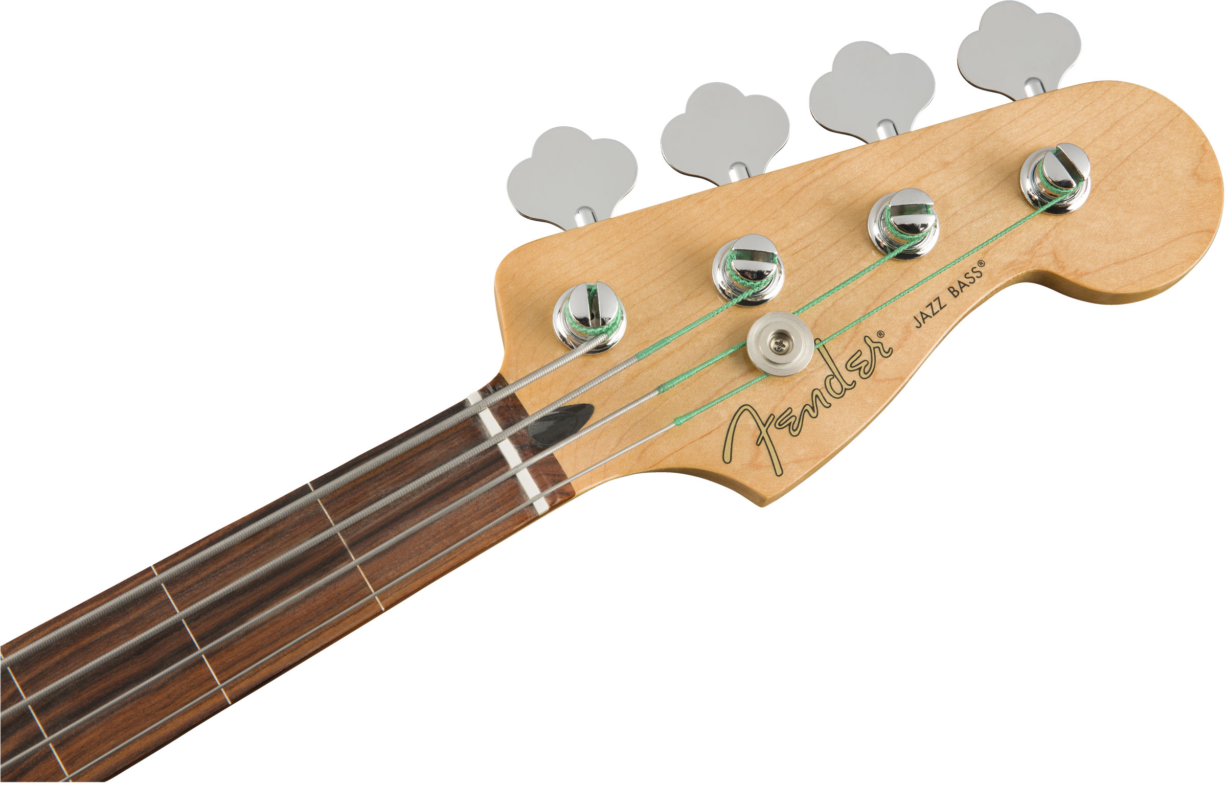 Player Jazz Bass® Fretless, Pau Ferro Fingerboard, 3-Color Sunburst - Image 4