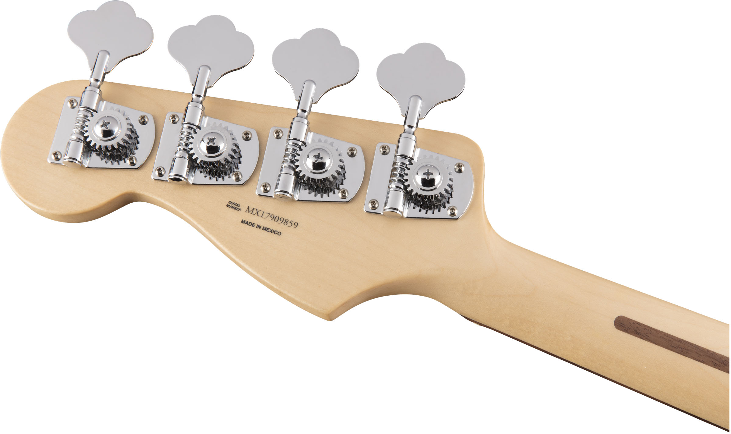 Player Jazz Bass® Fretless, Pau Ferro Fingerboard, Polar White - Image 5