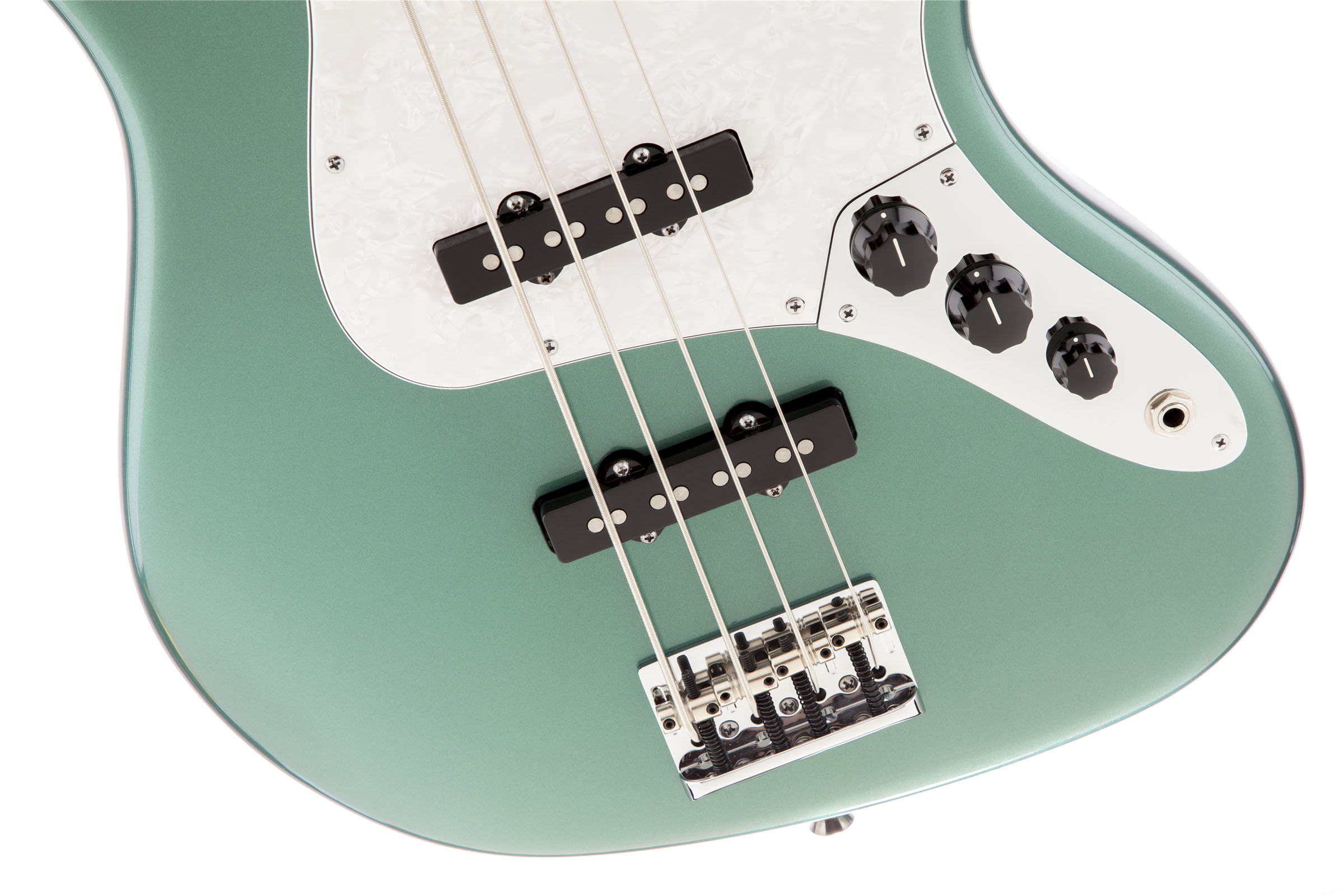 Adam Clayton Jazz Bass®, Rosewood Fingerboard, Sherwood Green Metallic - Image 5