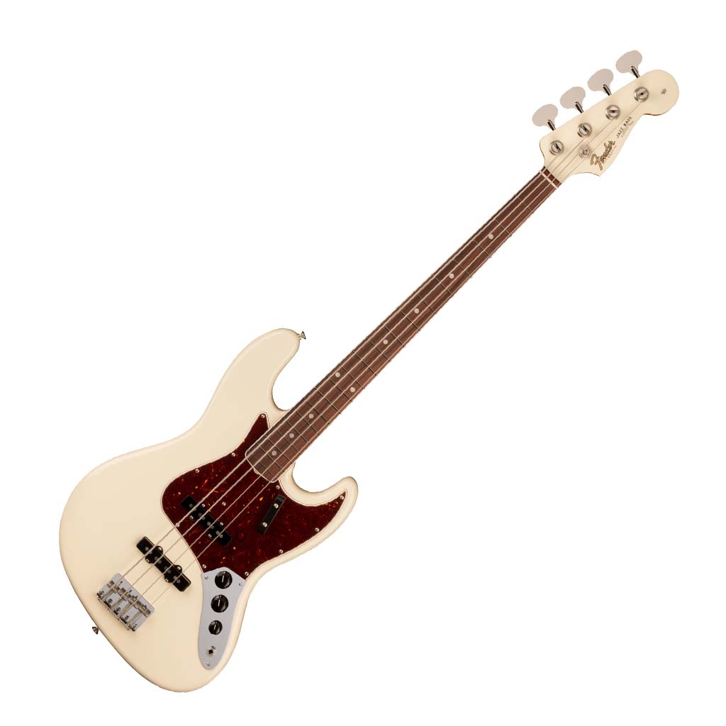 American Vintage II 1966 Jazz Bass®, Rosewood Fingerboard, Olympic White - Image 2