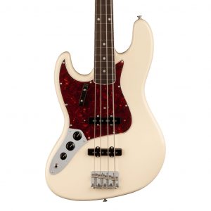 American Vintage II 1966 Jazz Bass® Left-Hand, Rosewood Fingerboard, Olympic White