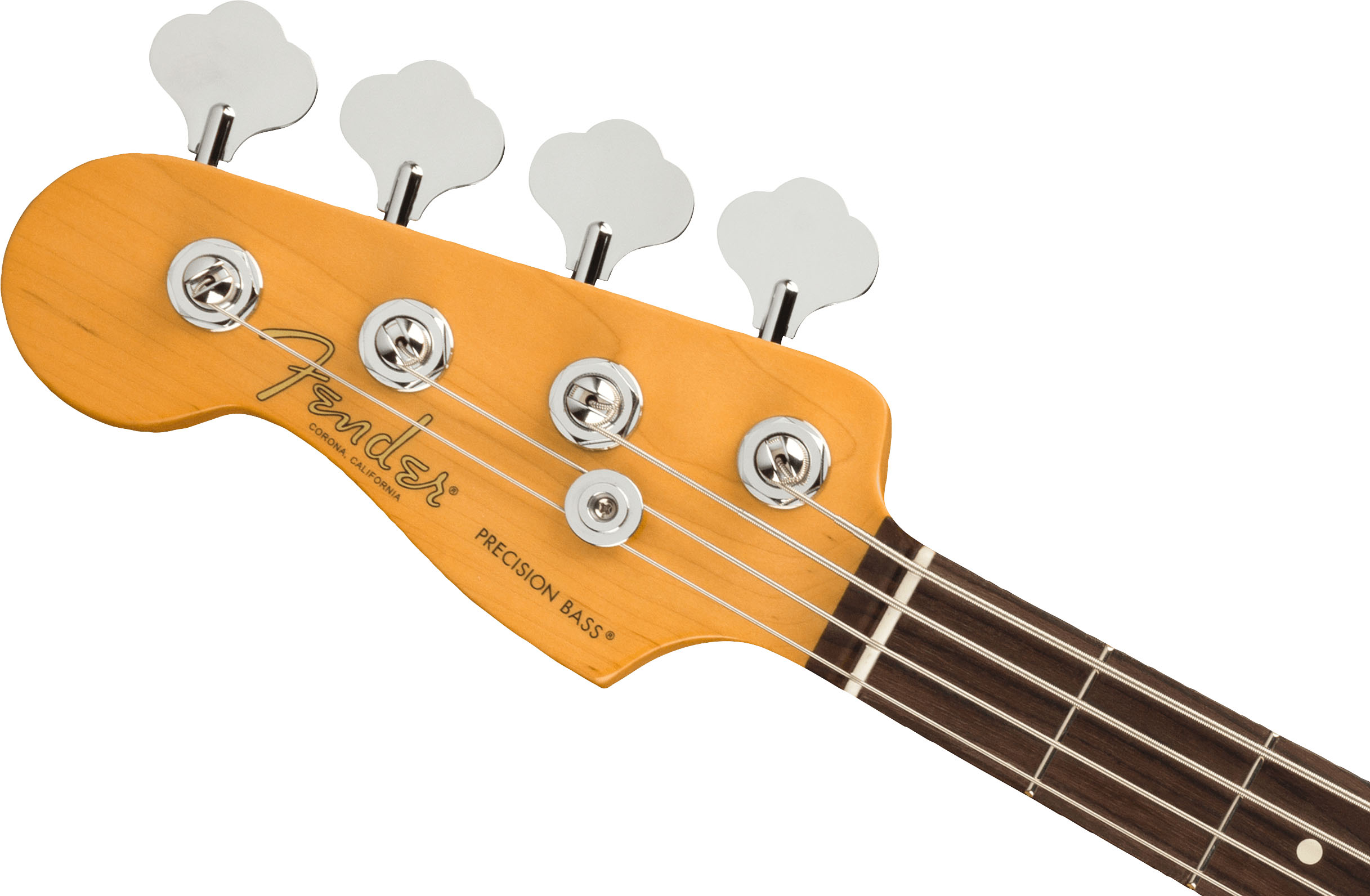 American Professional II Precision Bass® Left-Hand, Rosewood Fingerboard, Olympic White - Image 4