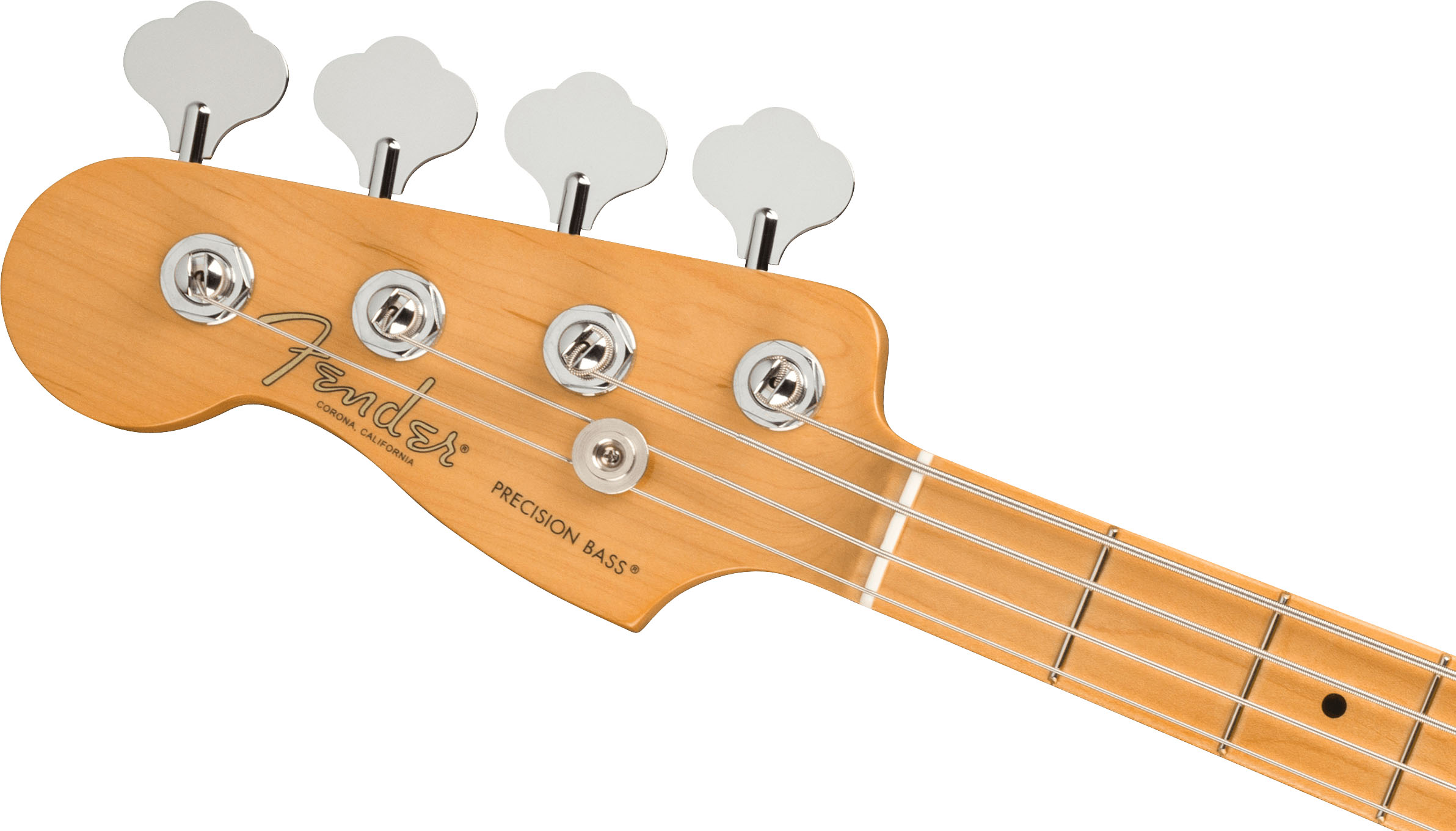 American Professional II Precision Bass® Left-Hand, Maple Fingerboard, Black - Image 4