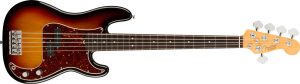American Professional II Precision Bass® V, Rosewood Fingerboard, 3-Color Sunburst