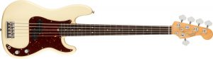 American Professional II Precision Bass® V, Rosewood Fingerboard, Olympic White