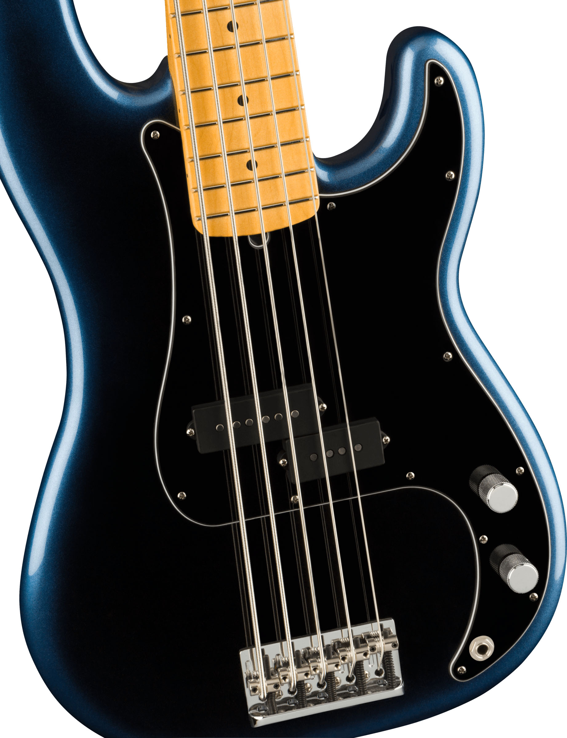 American Professional II Precision Bass® V, Maple Fingerboard, Dark Night - Image 2