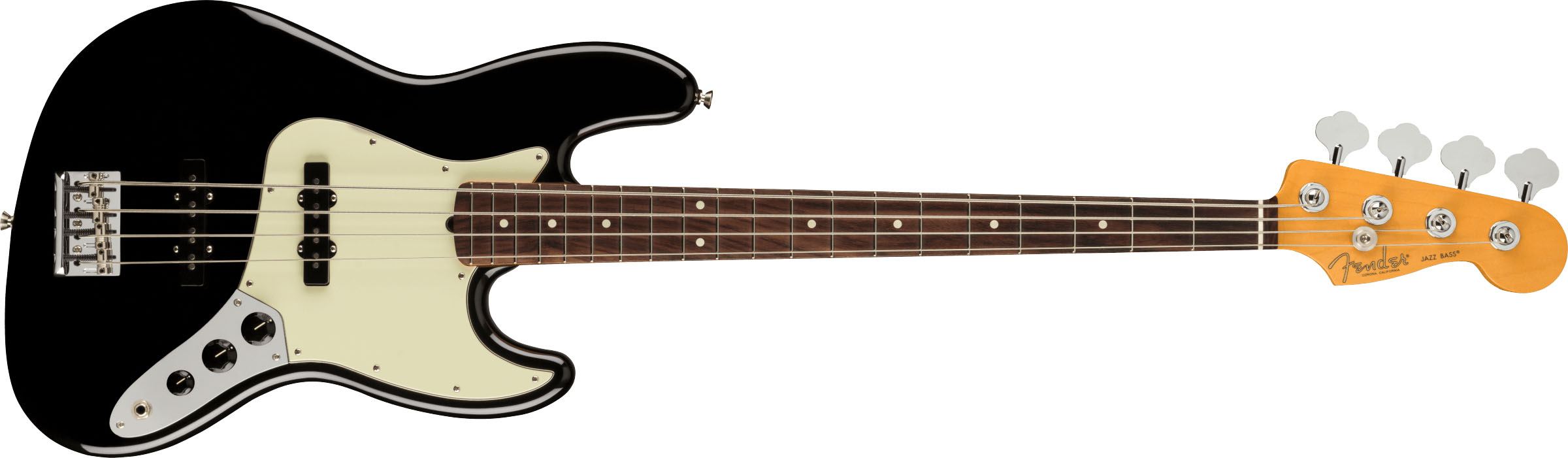 American Professional II Jazz Bass®, Rosewood Fingerboard, Black