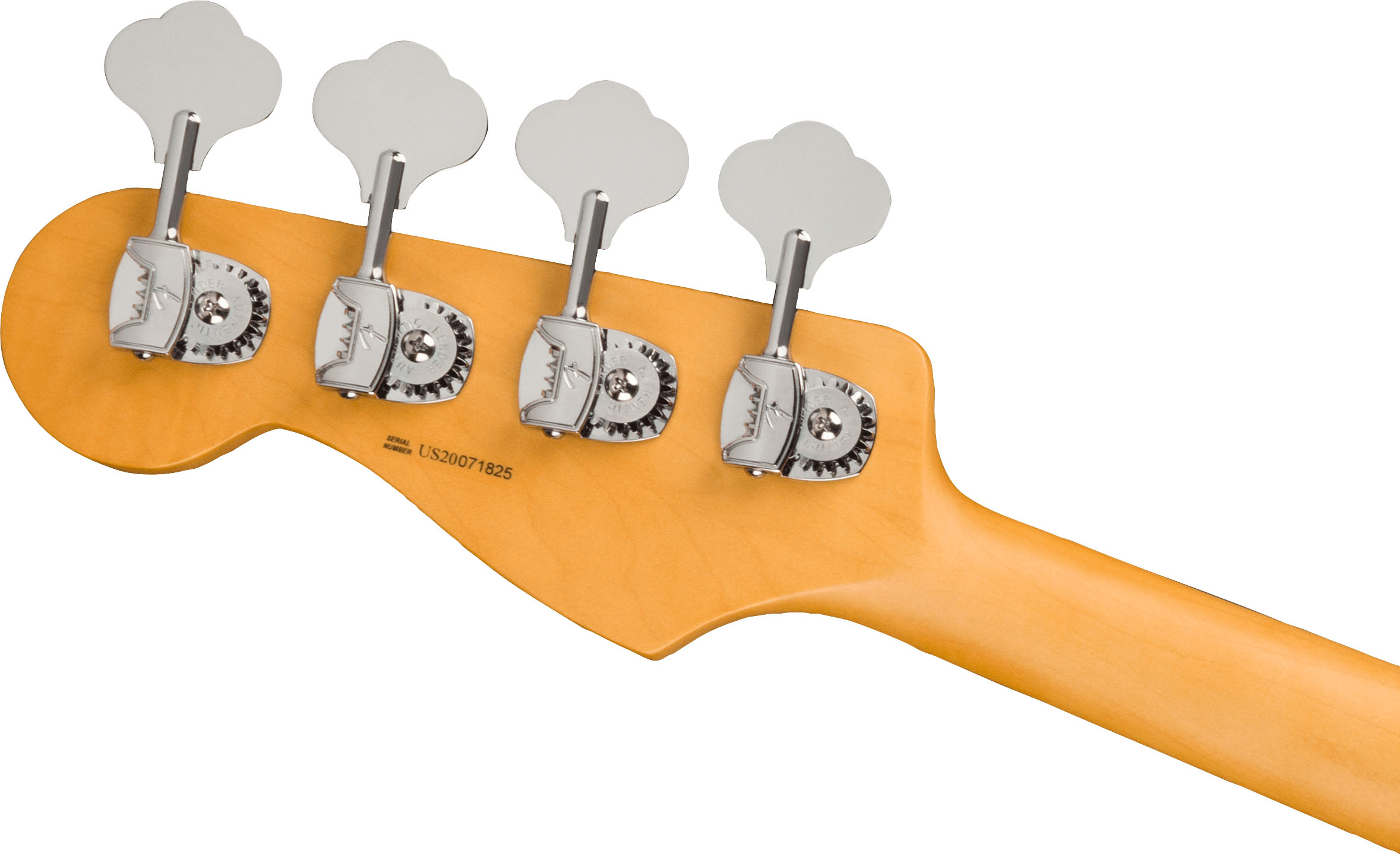 American Professional II Jazz Bass®, Maple Fingerboard, Olympic White - Image 5