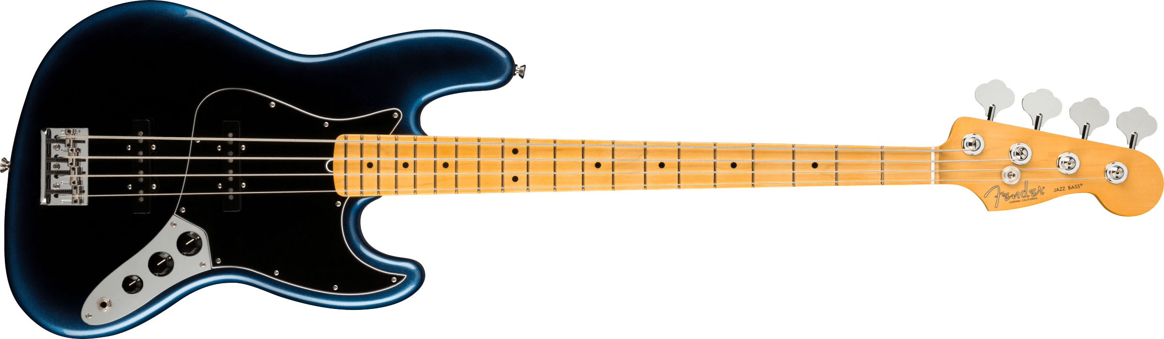 American Professional II Jazz Bass®, Maple Fingerboard, Dark Night