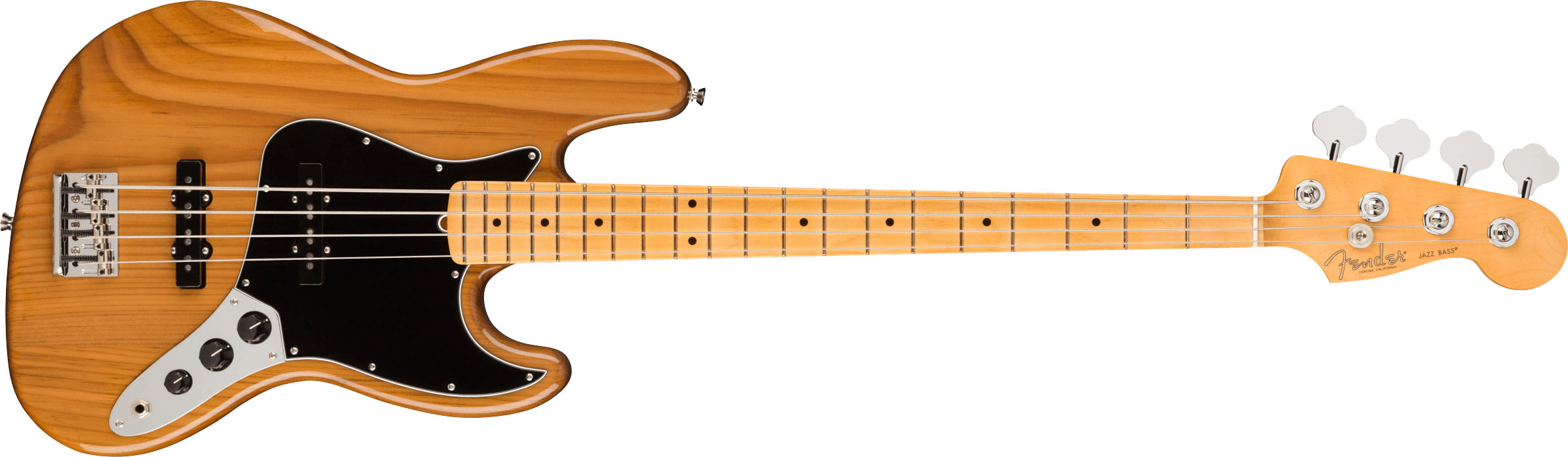 American Professional II Jazz Bass®, Maple Fingerboard, Roasted Pine