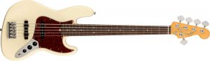 American Professional II Jazz Bass® V, Rosewood Fingerboard, Olympic White