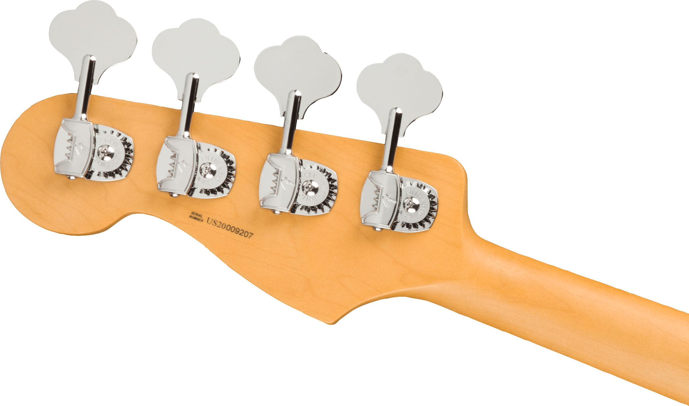 American Professional II Jazz Bass® Fretless, Rosewood Fingerboard, Olympic White - Image 5
