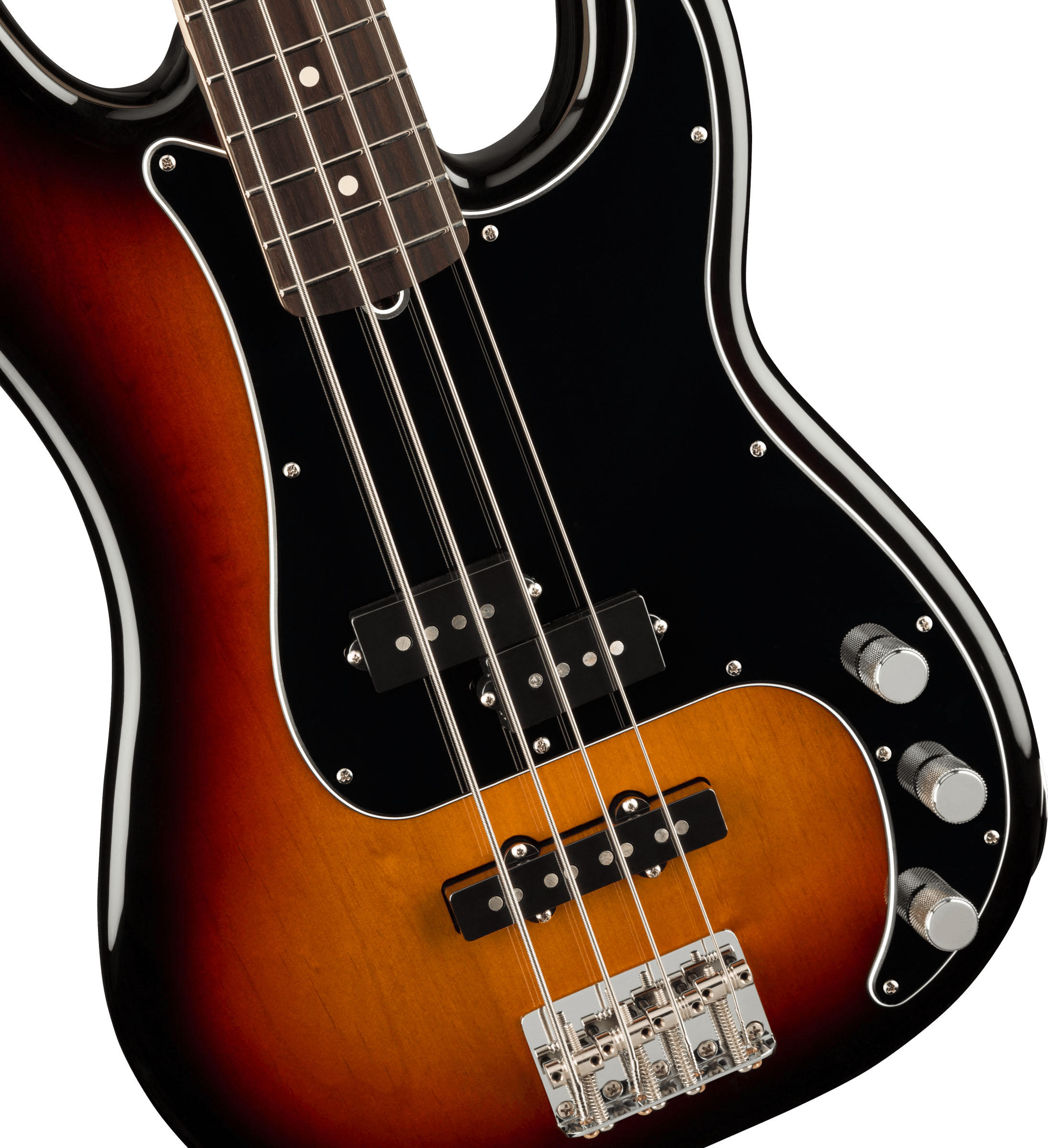 American Performer Precision Bass®, Rosewood Fingerboard, 3-Color Sunburst - Image 2