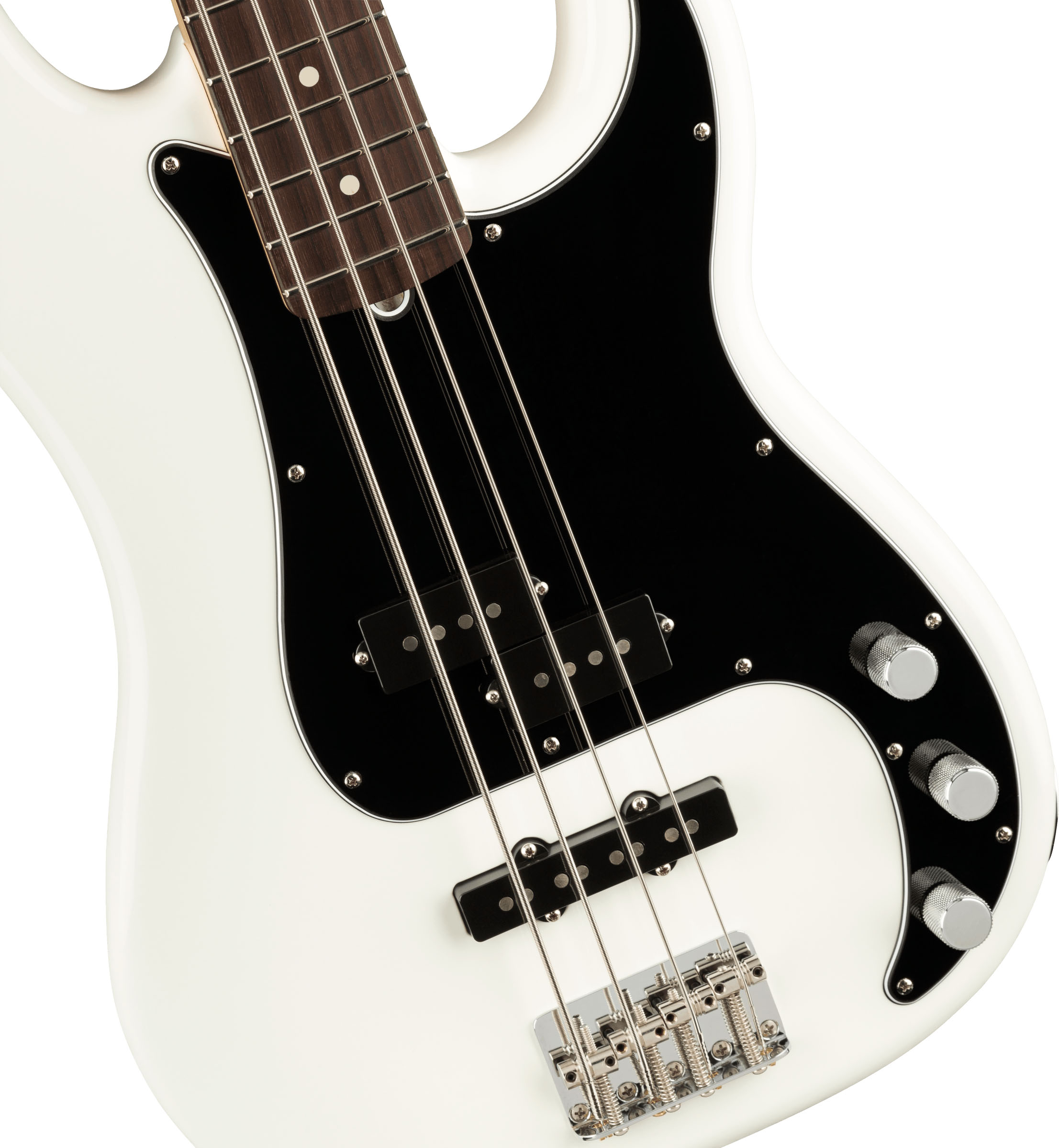 American Performer Precision Bass®, Rosewood Fingerboard, Arctic White - Image 3