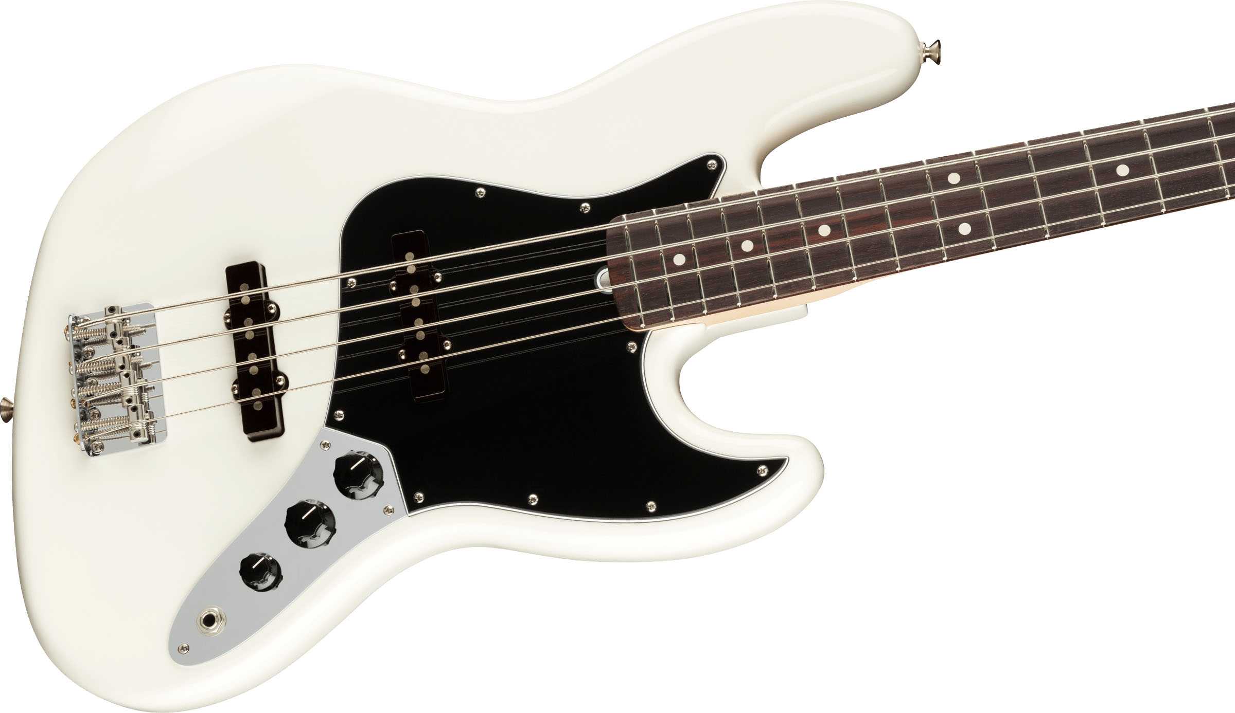 American Performer Jazz Bass®, Rosewood Fingerboard, Arctic White - Image 5