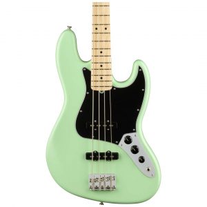American Performer Jazz Bass®, Maple Fingerboard, Satin Surf Green