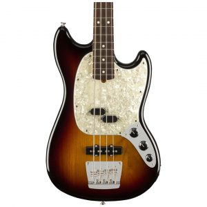 American Performer Mustang Bass®, Rosewood Fingerboard, 3-Color Sunburst