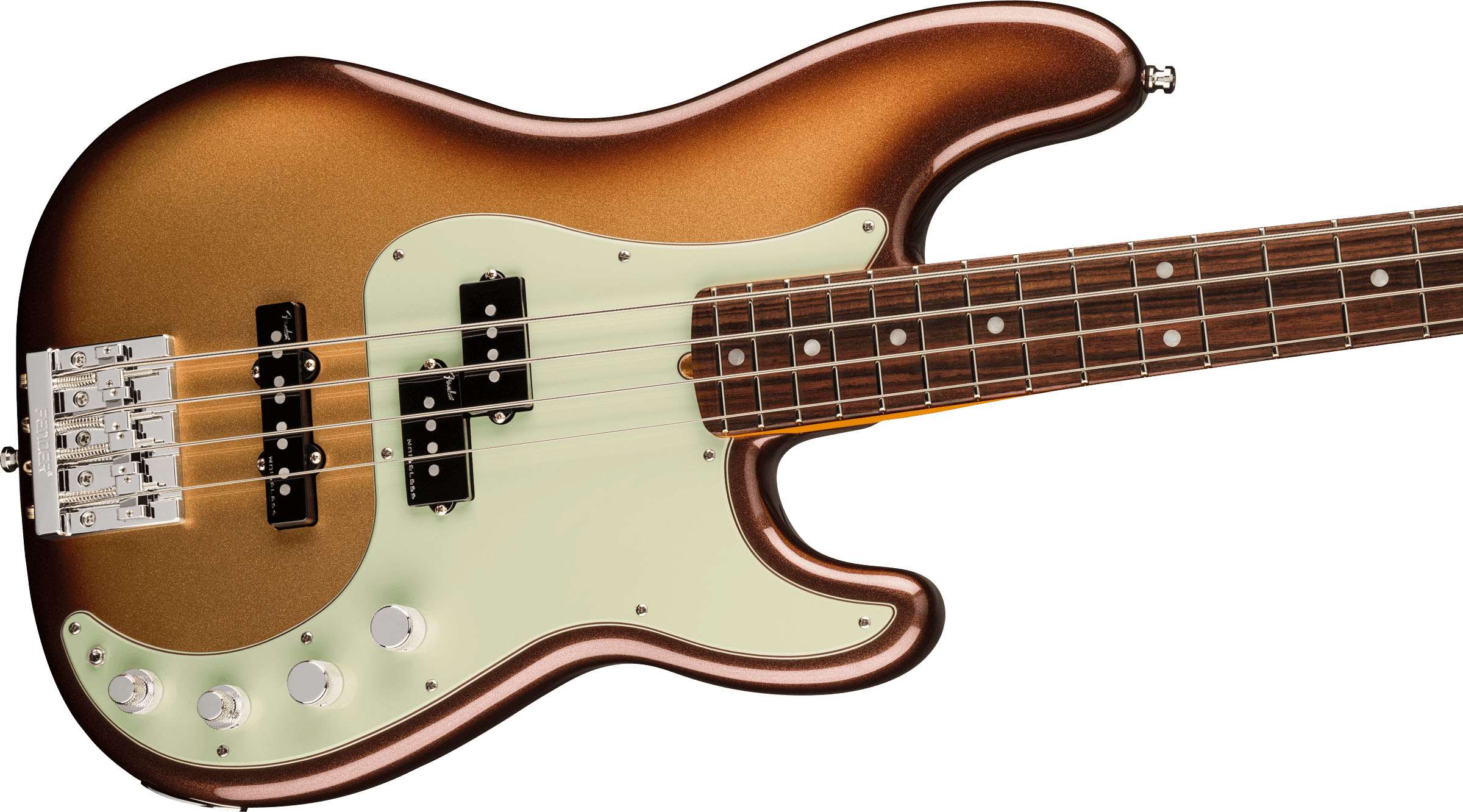 American Ultra Precision Bass®, Rosewood Fingerboard, Mocha Burst - Image 5