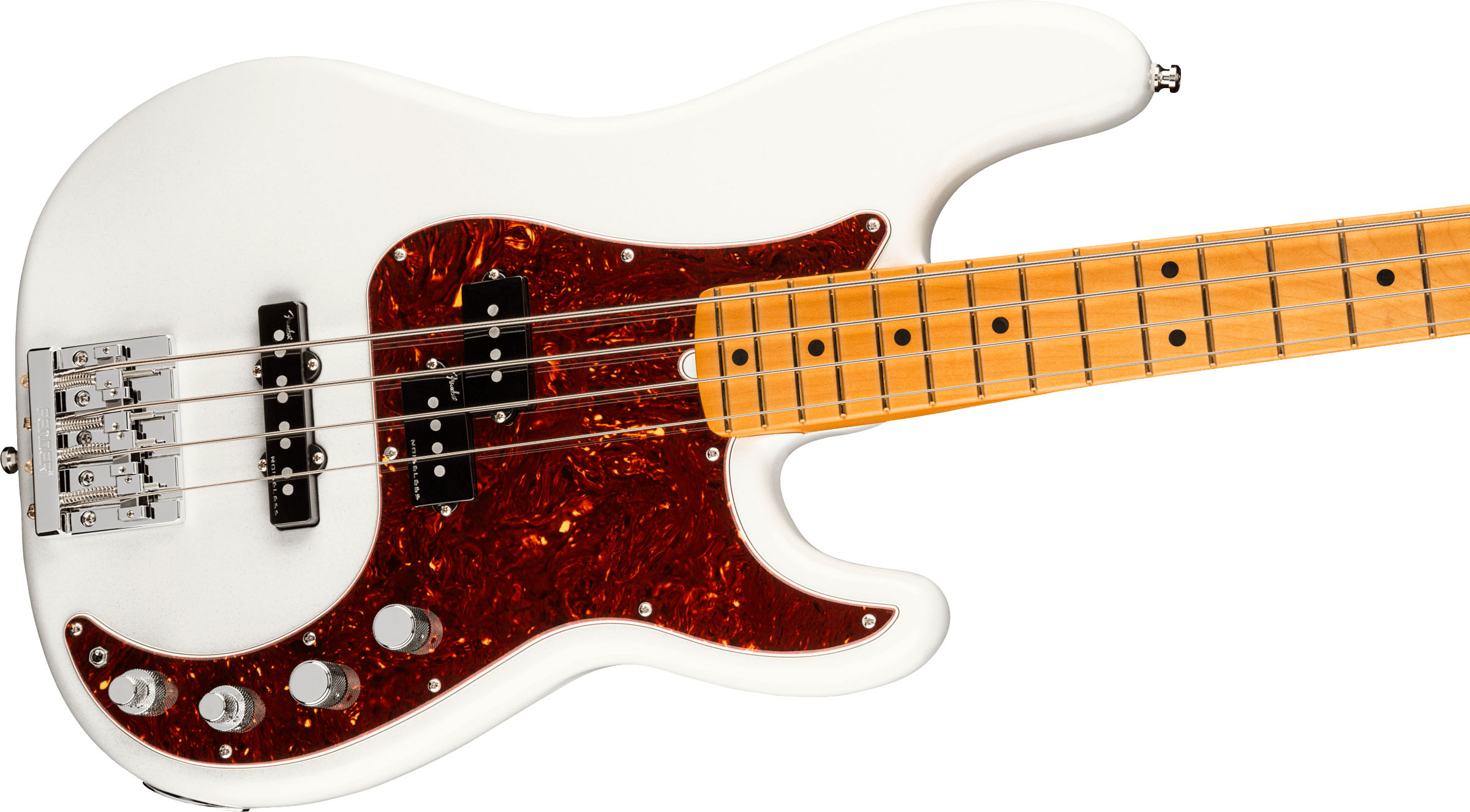 American Ultra Precision Bass®, Maple Fingerboard, Arctic Pearl - Image 5